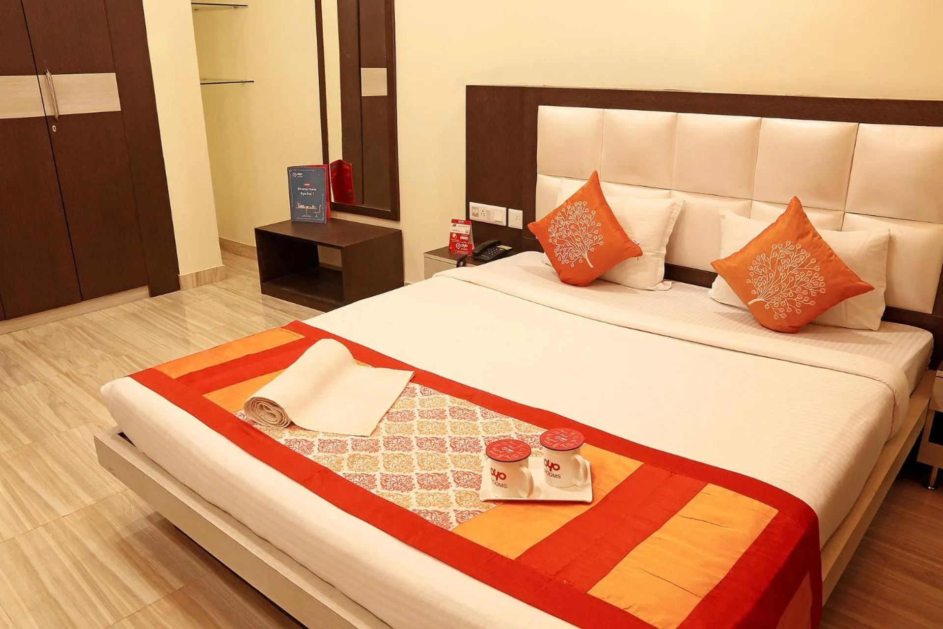 Bedroom, Bed in Hotel O by OYO Paradise Guest House