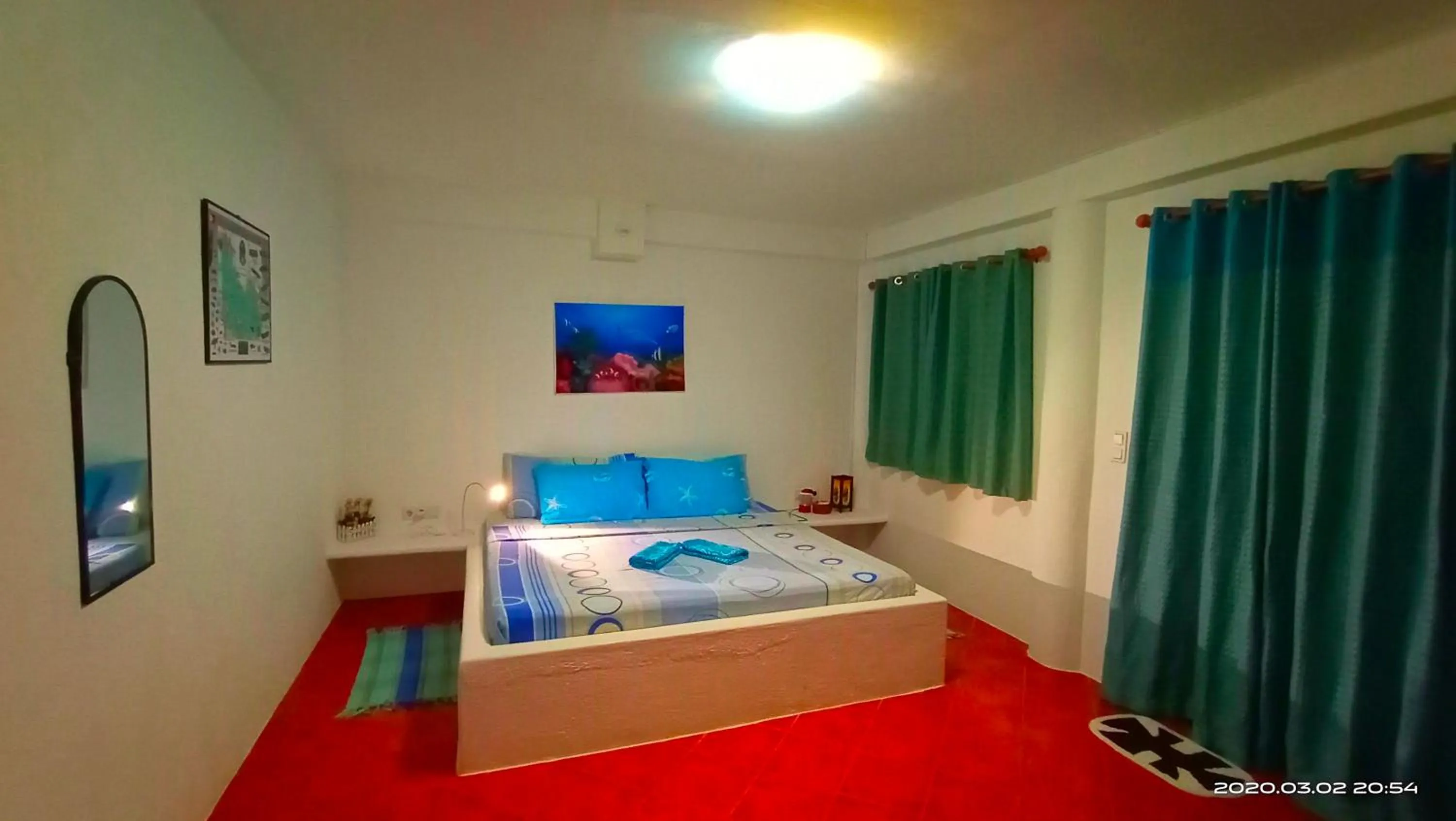 Bed in Aquarius Terraces Boutique Resort