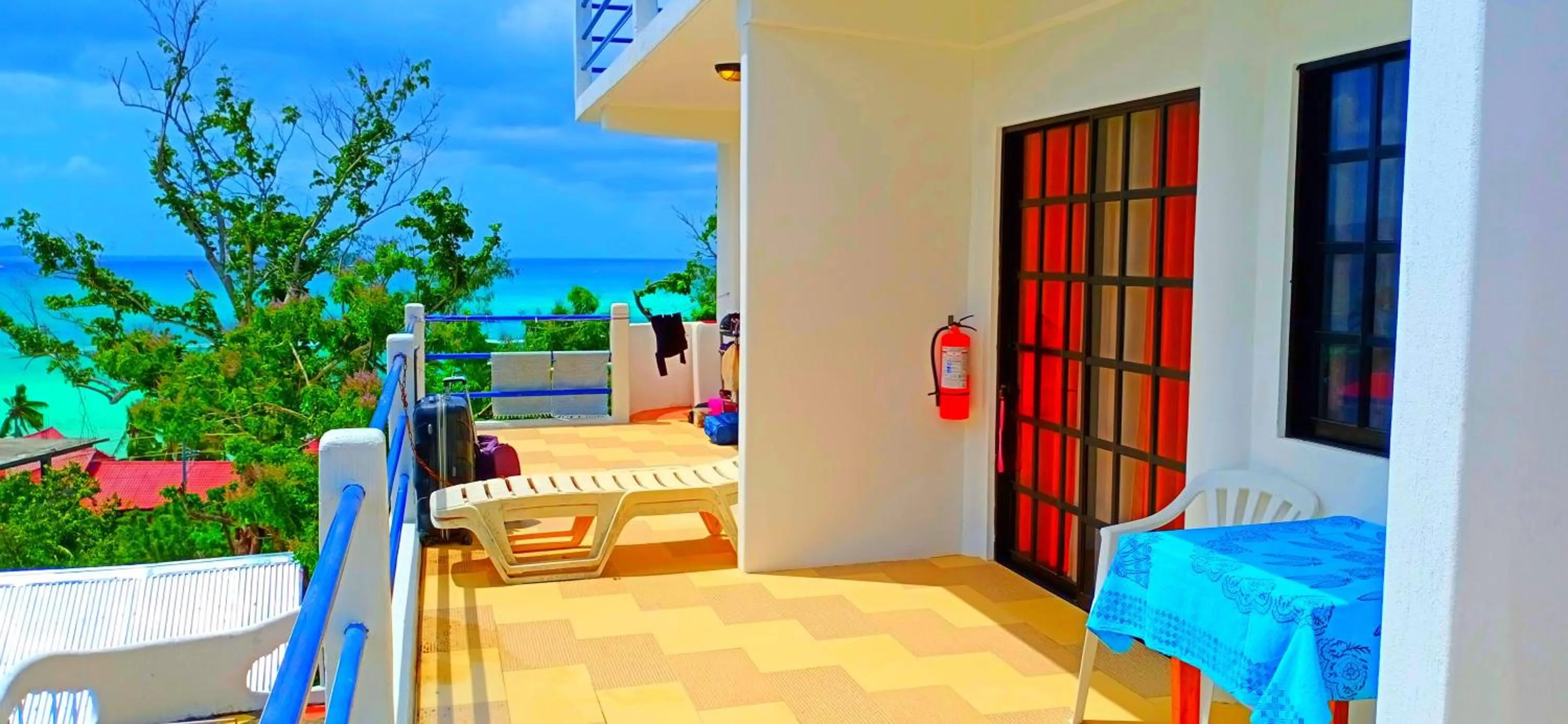 Patio in Aquarius Terraces Boutique Resort