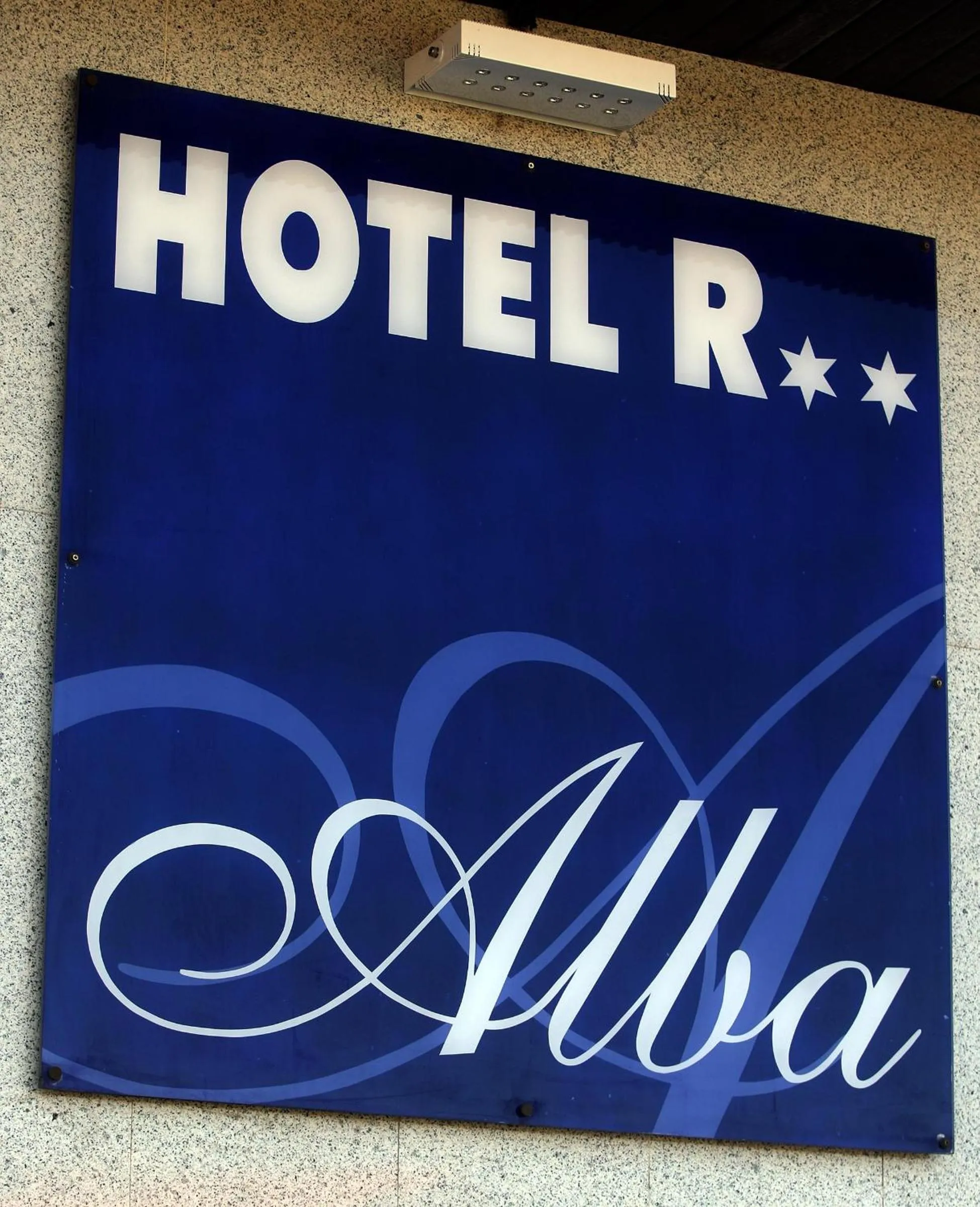 Decorative detail in Hotel Alba
