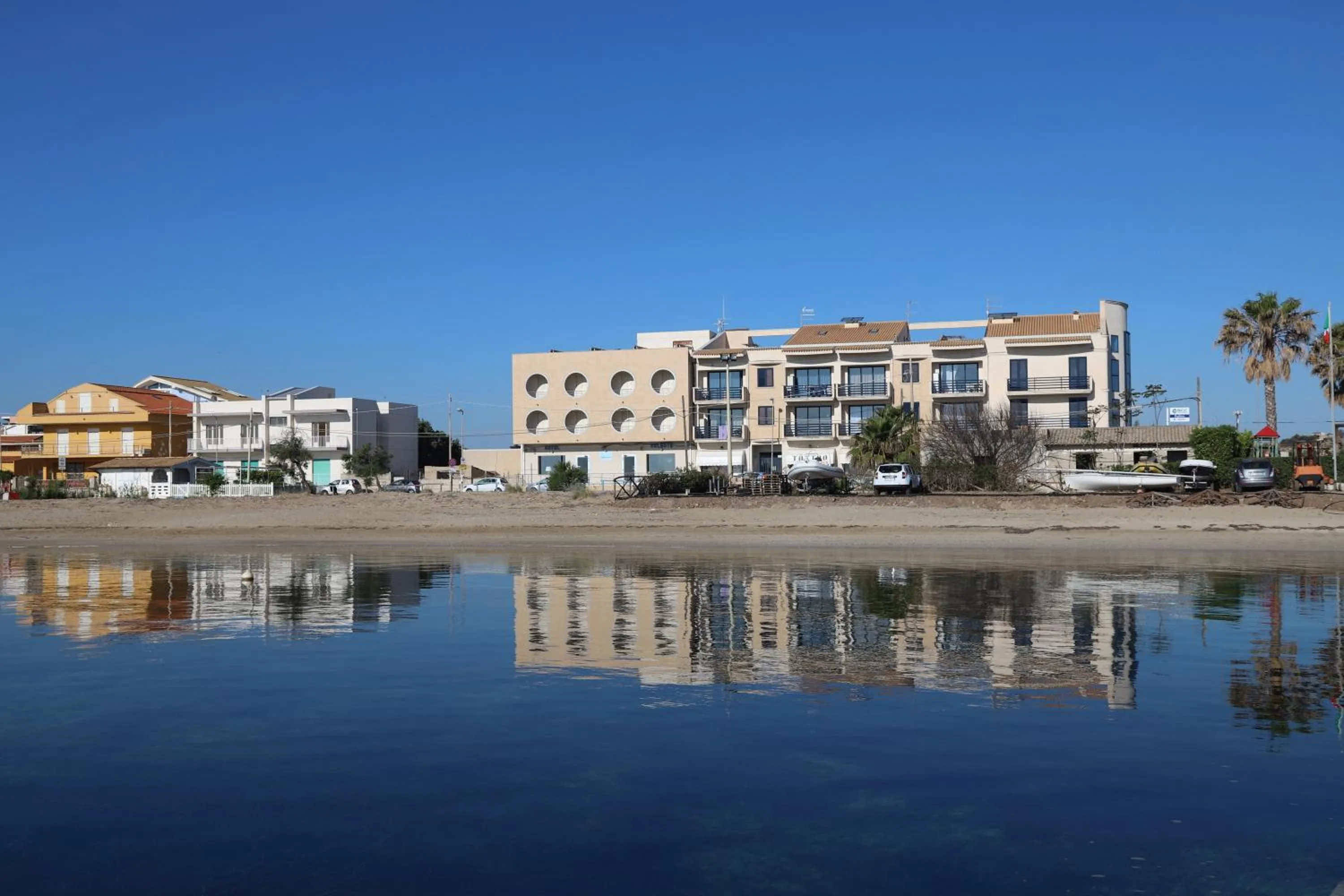 Property building in Hotel Celeste