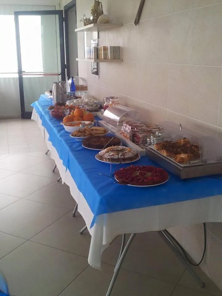 Buffet breakfast in Hotel Celeste