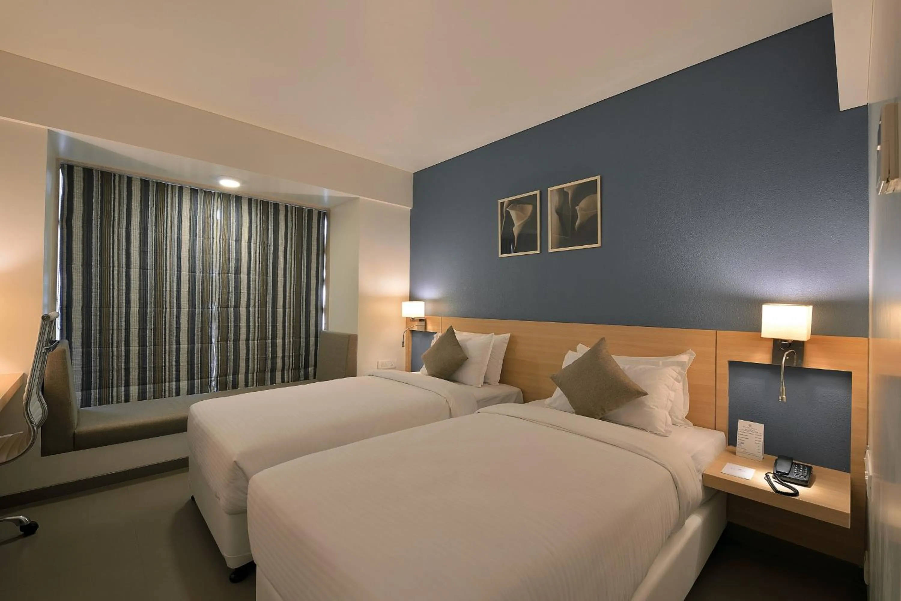 Bed in Krishna Palace Hotel - Ambernath