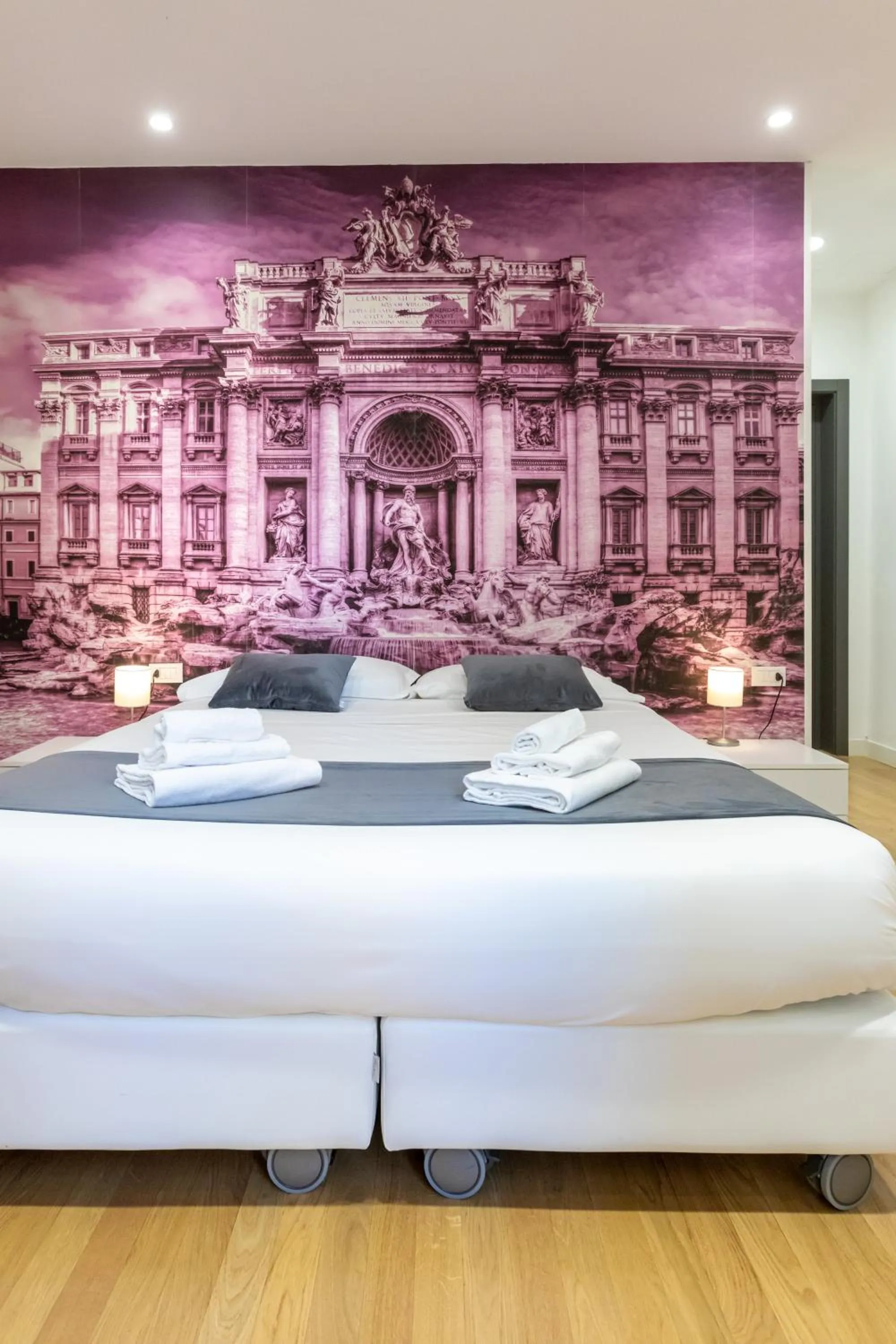 Bedroom, Bed in Trevi Elite Rome
