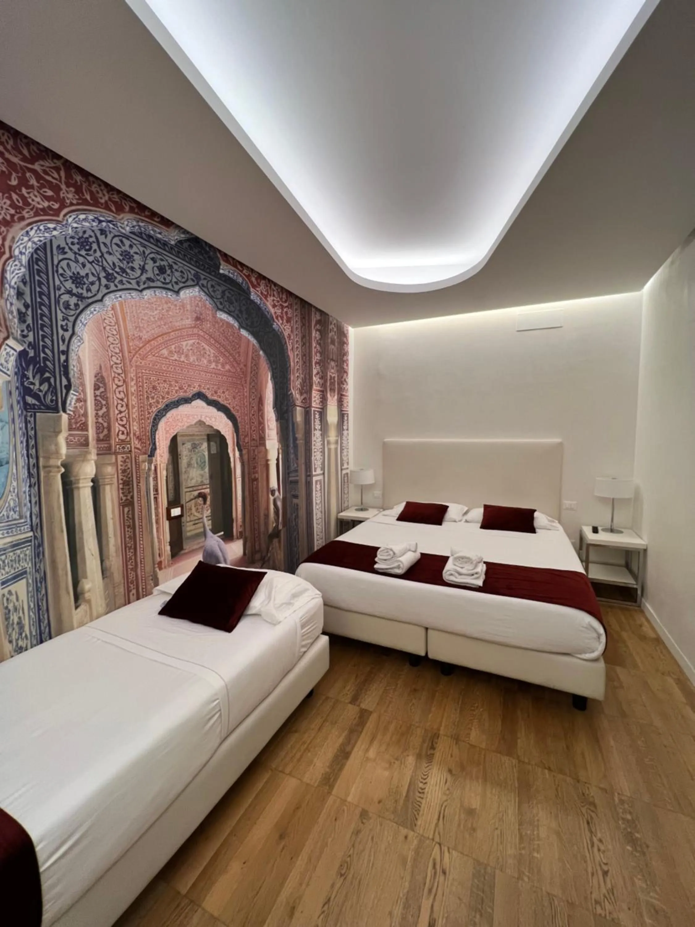 Bedroom, Bed in Trevi Elite Rome