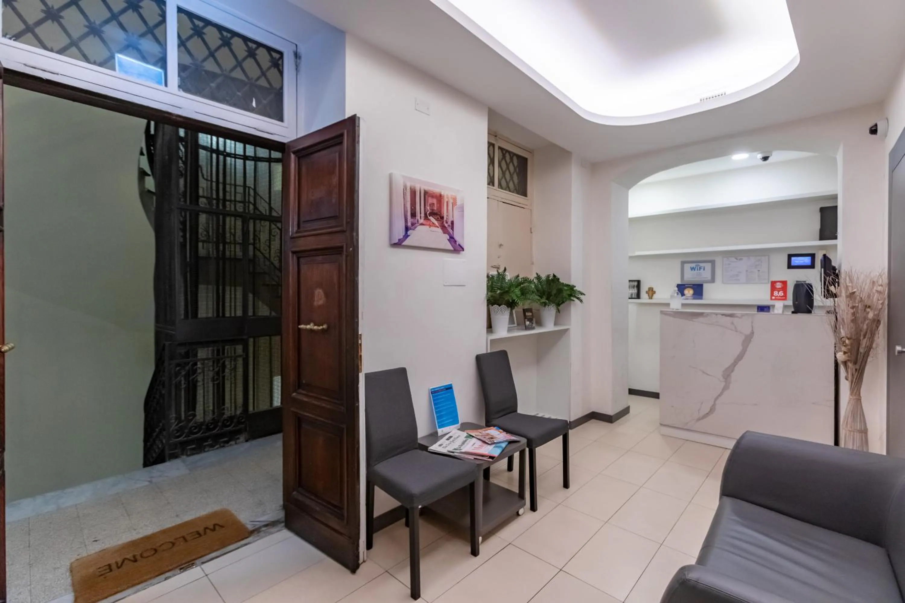 Lobby or reception in Trevi Elite Rome