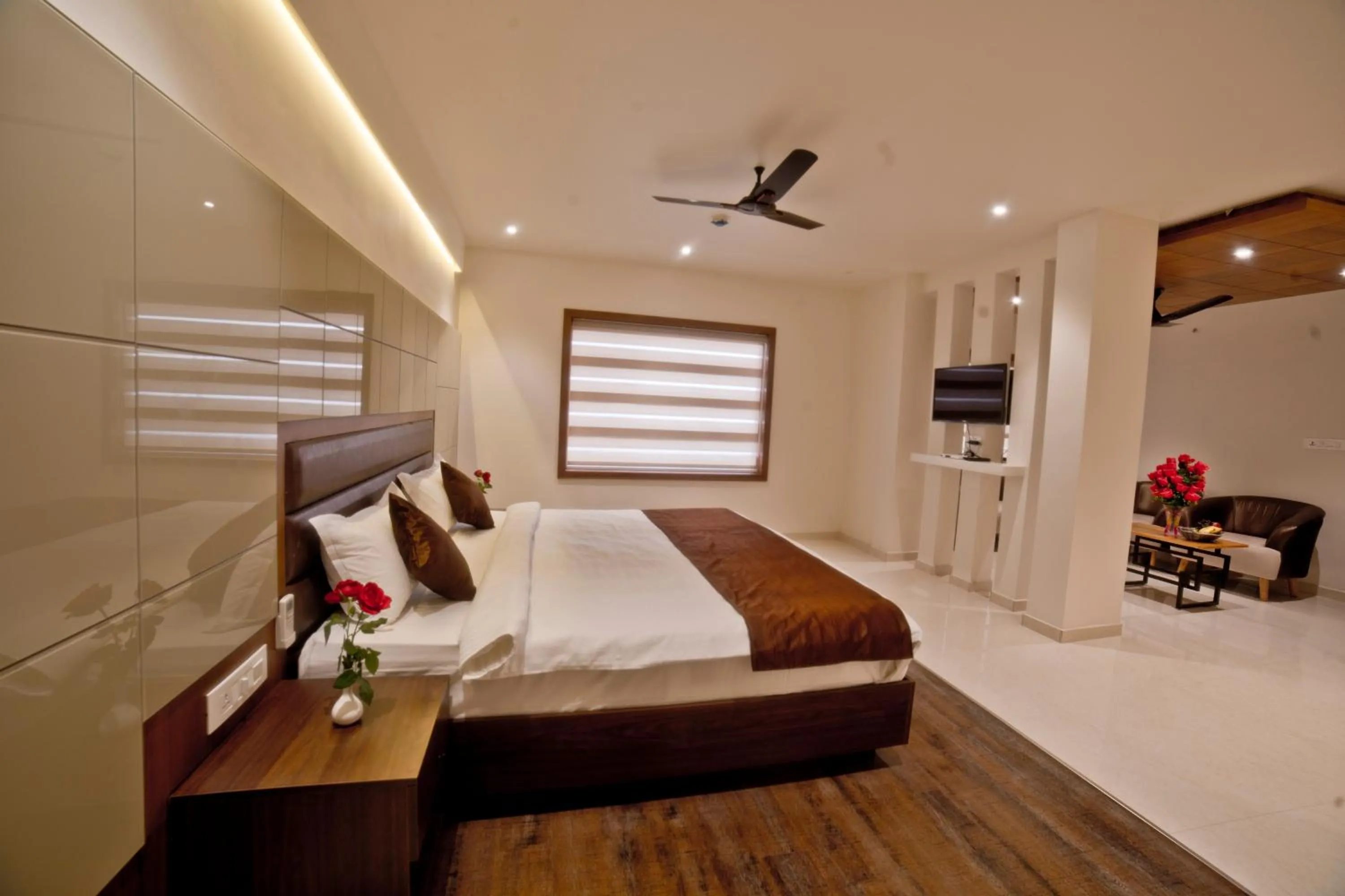 Photo of the whole room, Bed in Wild Saga