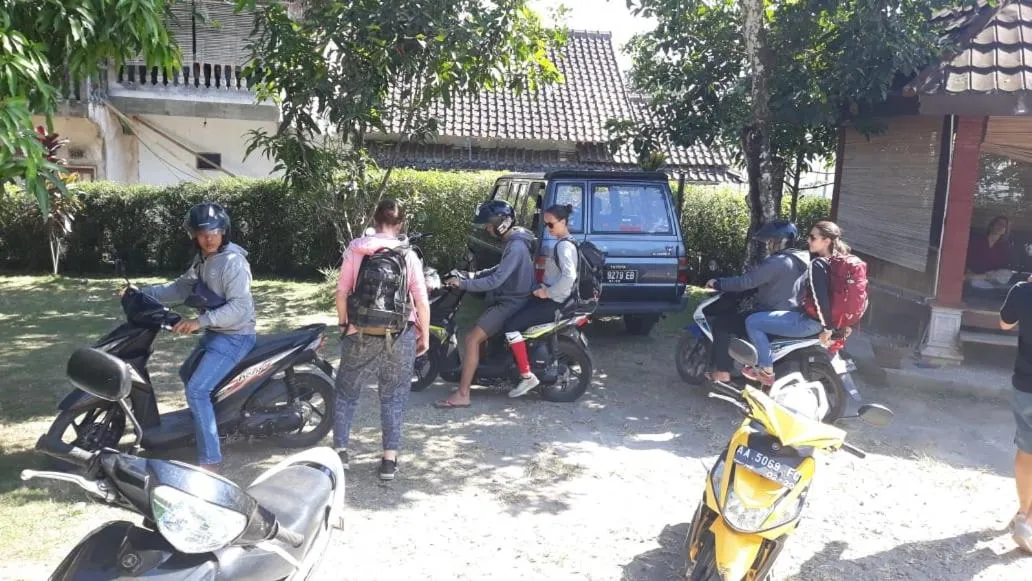 group of guests in Griya Harja Homestay