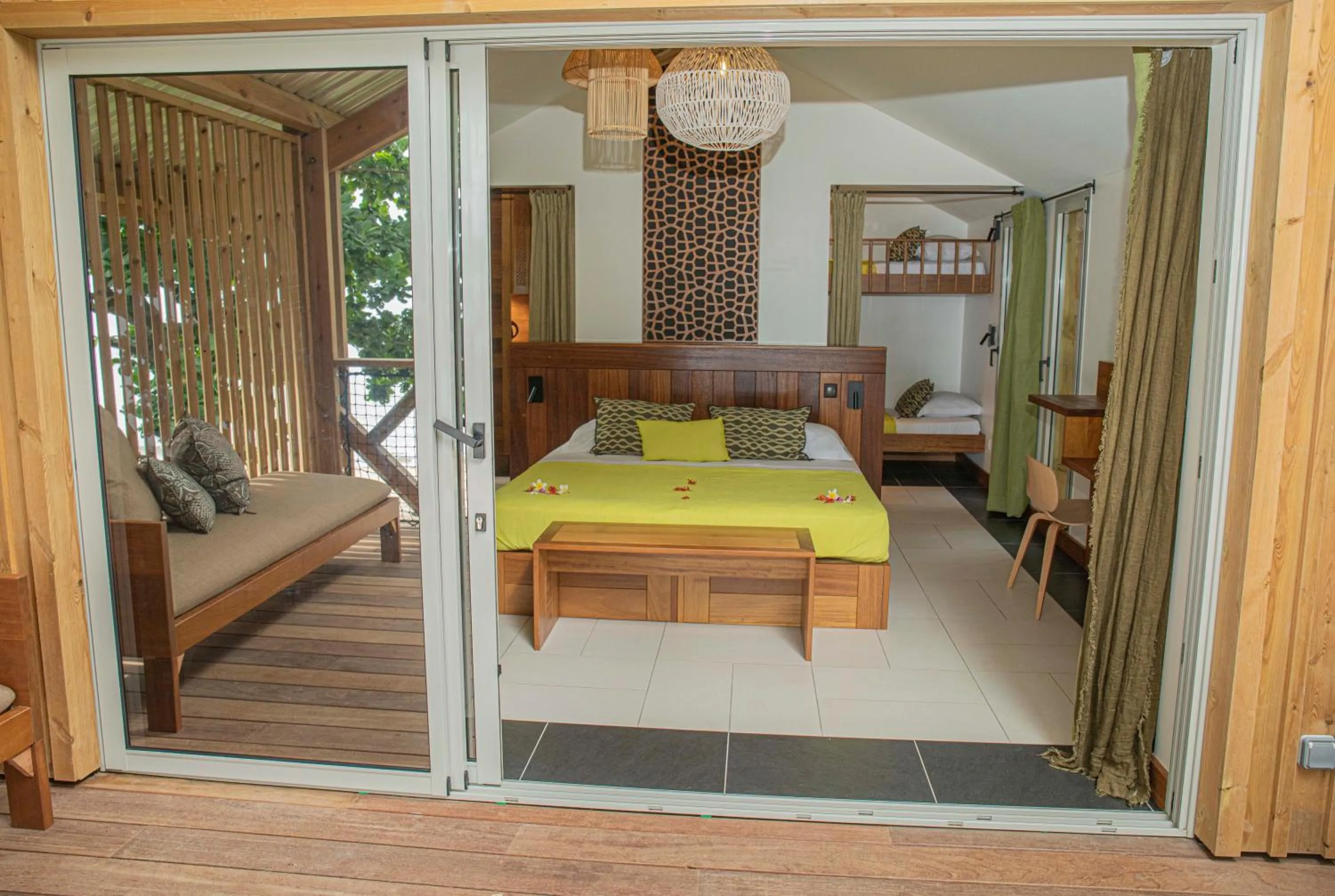 Bed in Le Jardin Maore