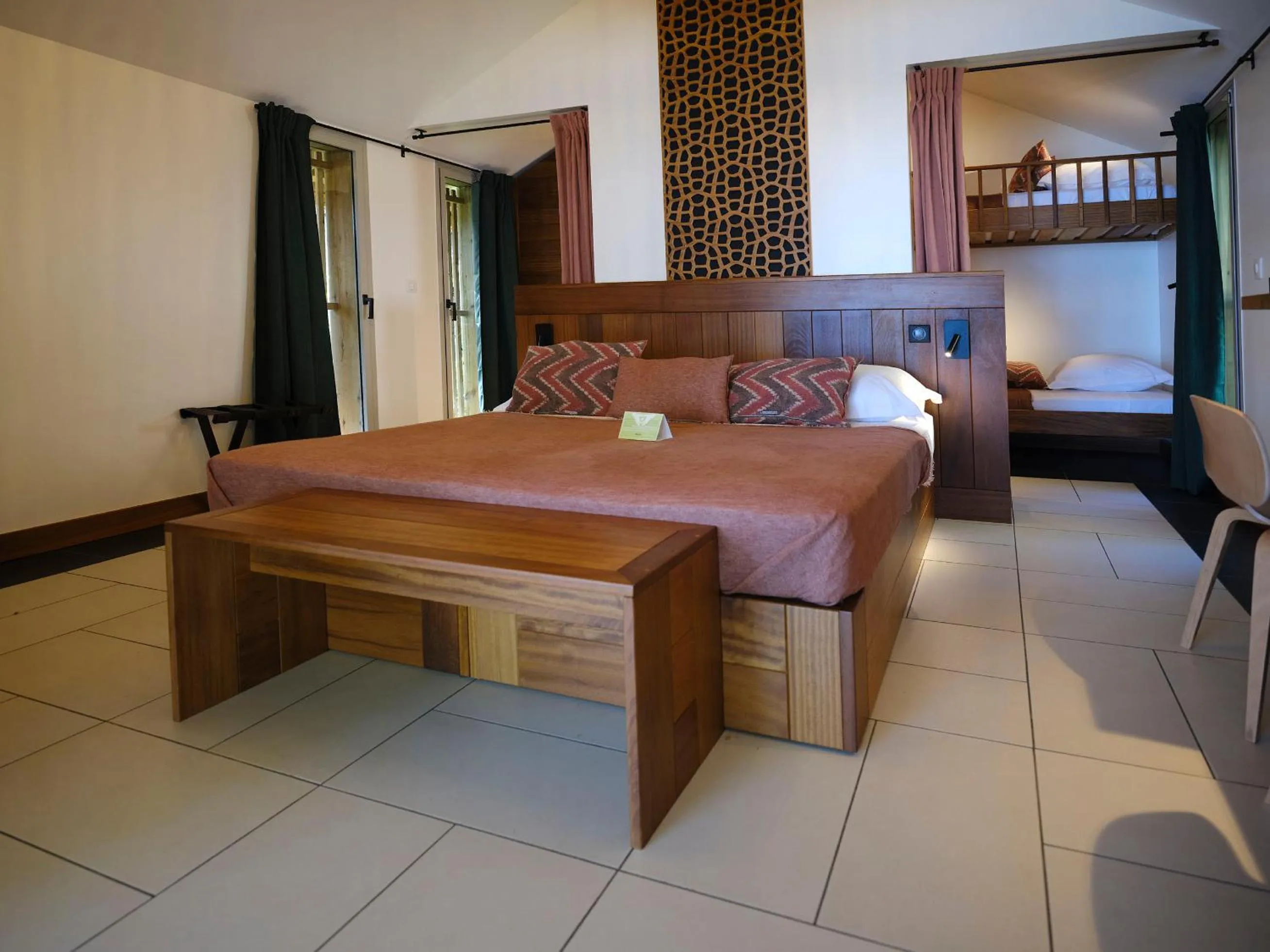 Bed in Le Jardin Maore