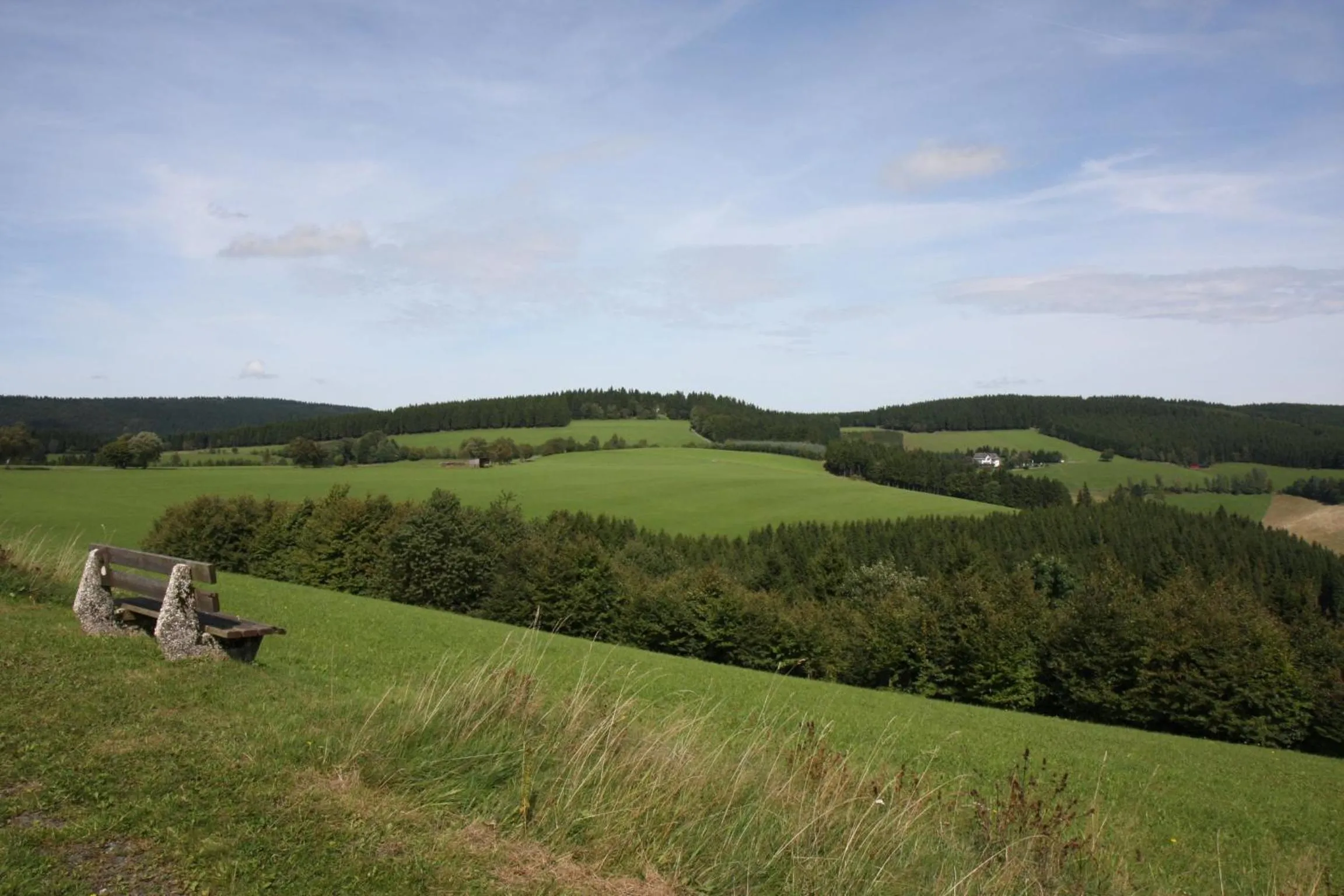 Natural landscape in Landhaus Gnacke