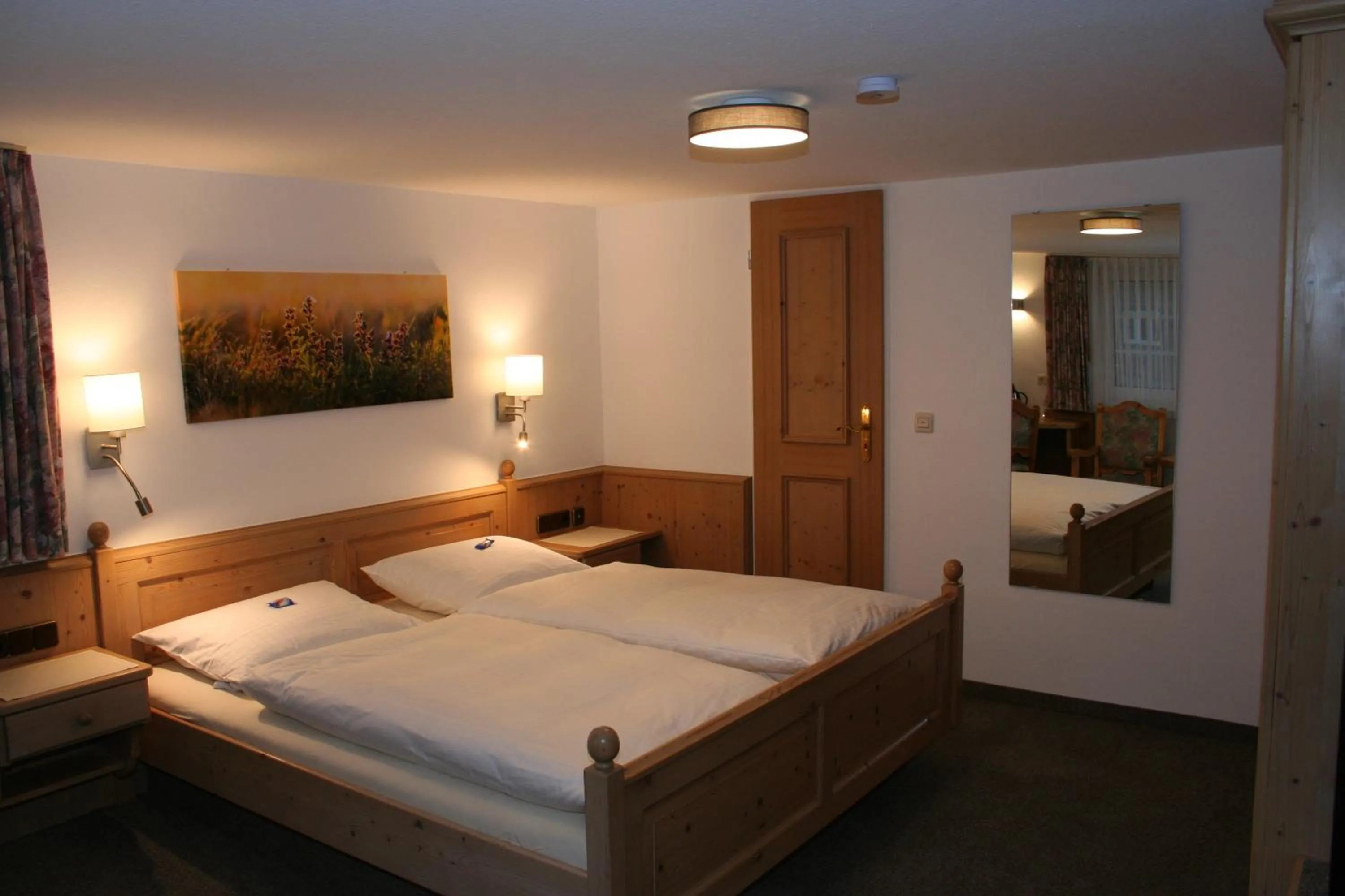 Bedroom, Bed in Landhaus Gnacke