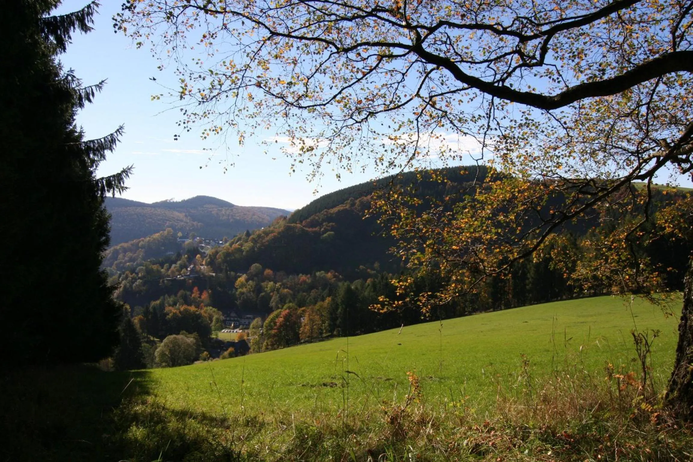 Natural landscape in Landhaus Gnacke