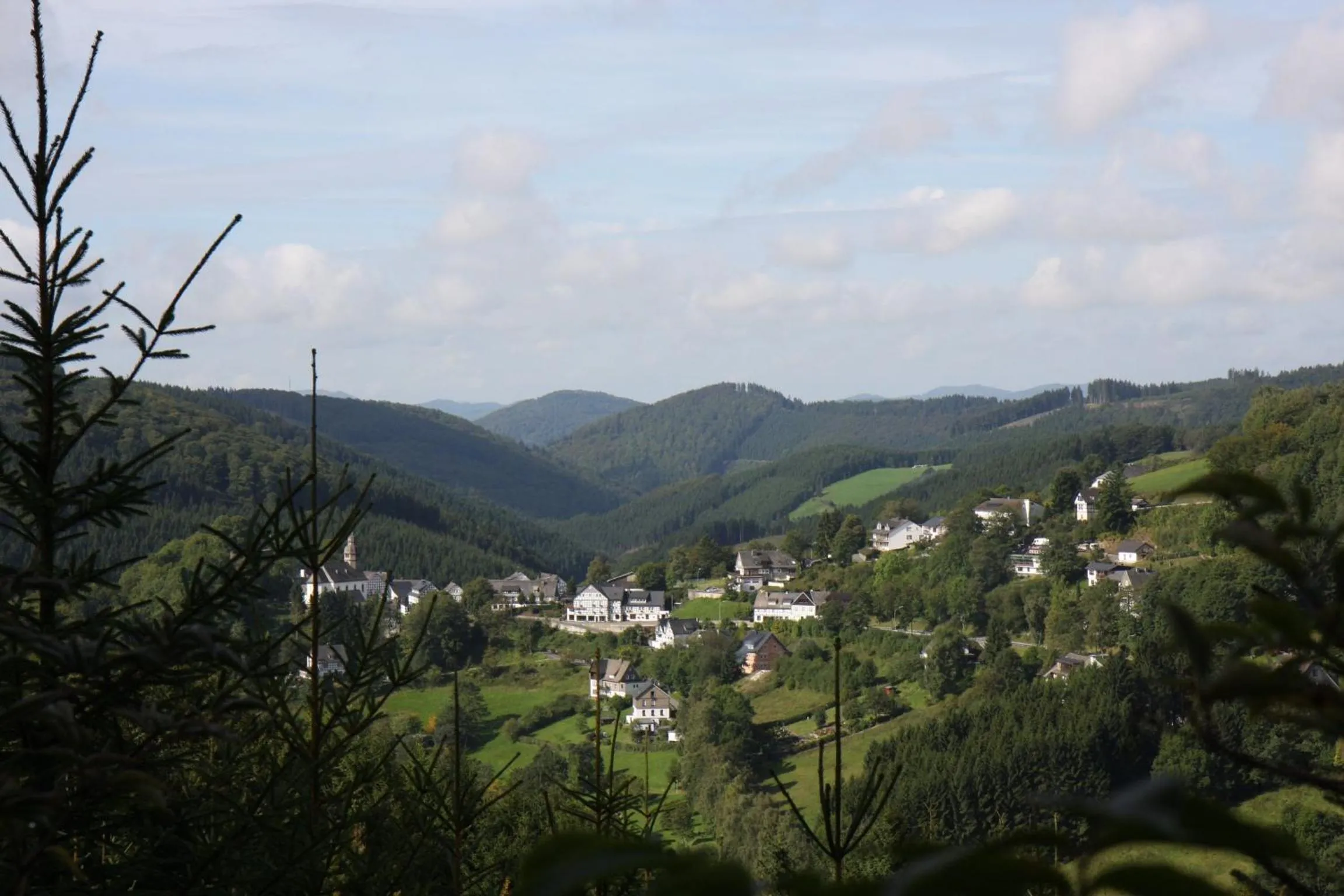 Natural landscape in Landhaus Gnacke