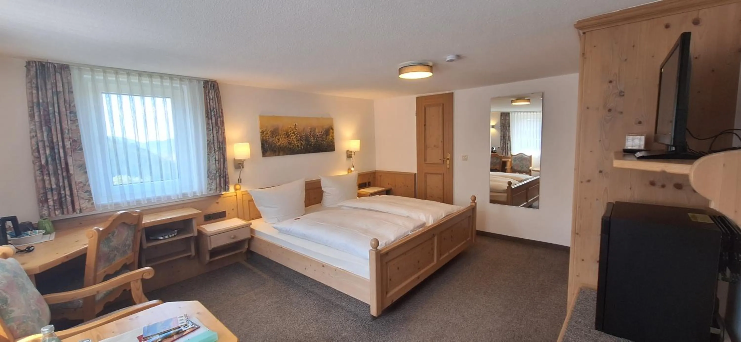 Bedroom, Bed in Landhaus Gnacke