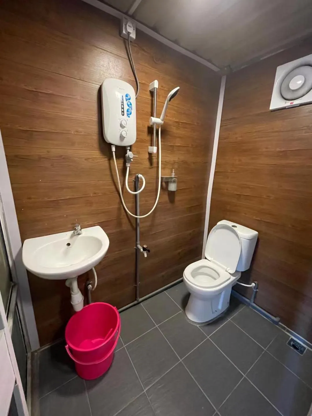 Toilet in Paya Debloc Village