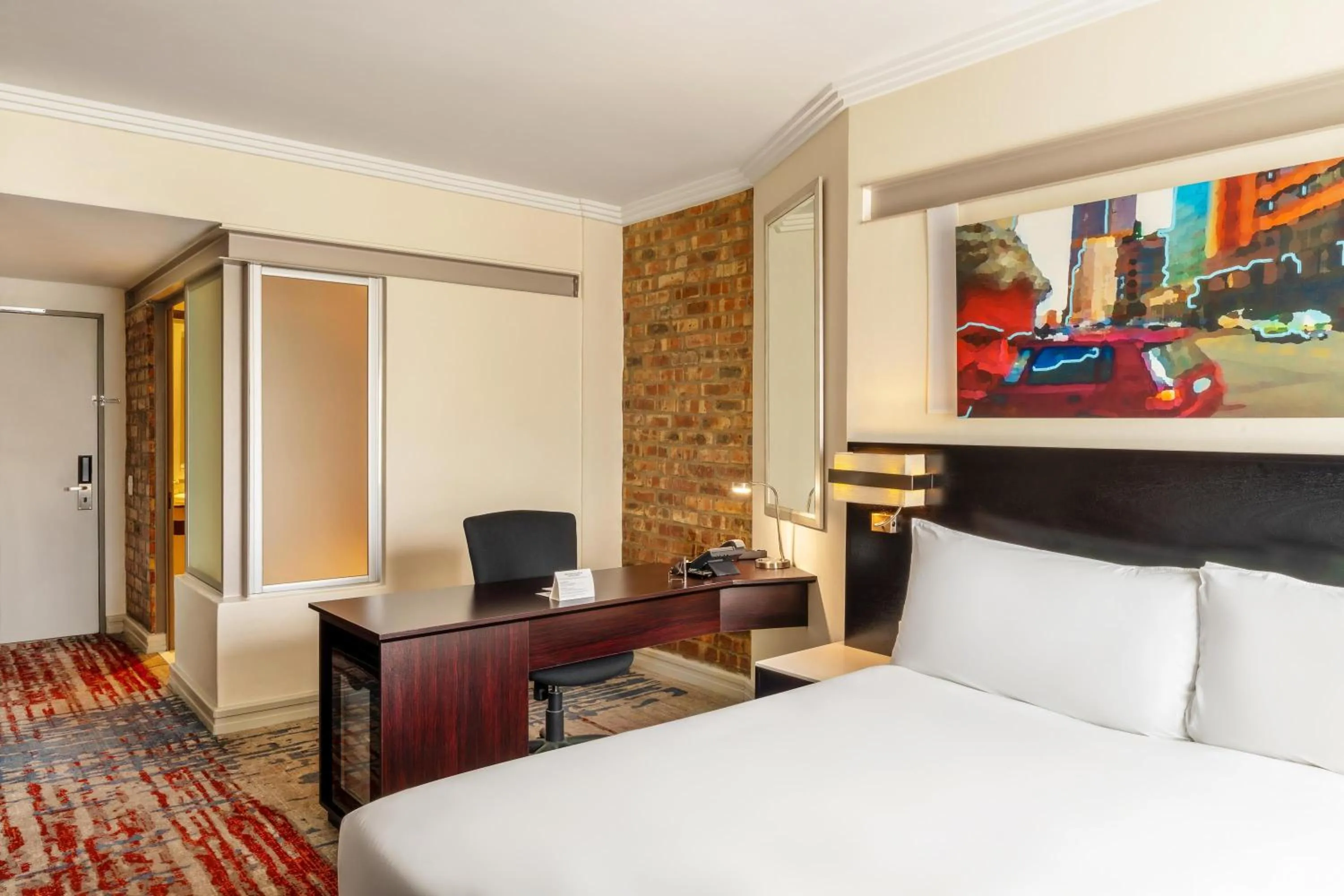 Bedroom, Bed in Garden Court Victoria Junction