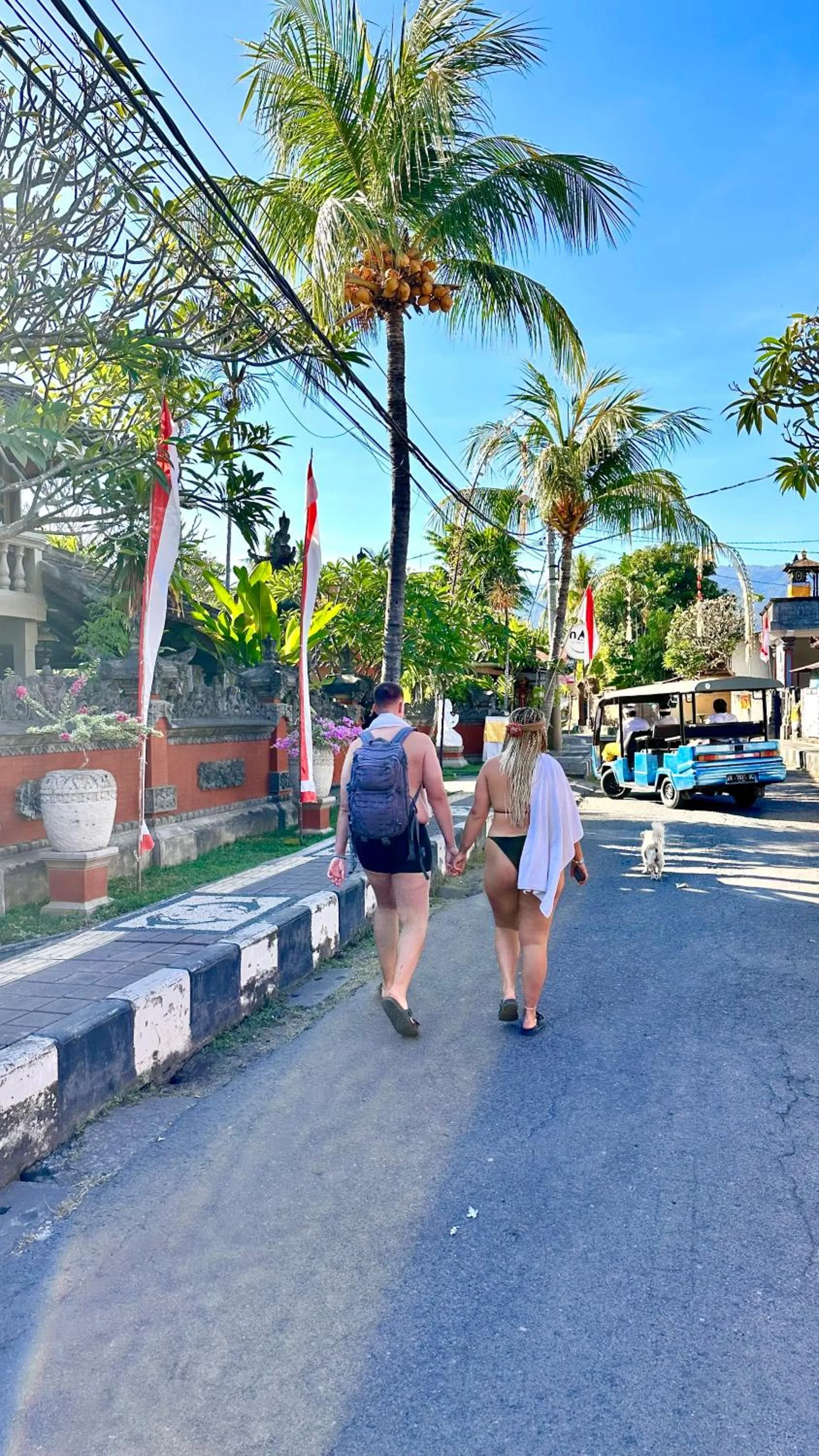 Street view in Puri Bali Hotel