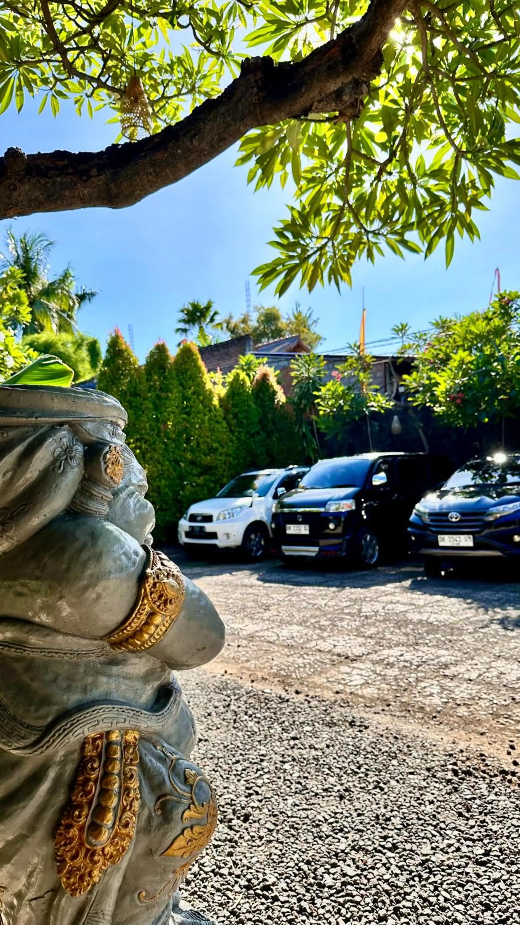 Parking in Puri Bali Hotel