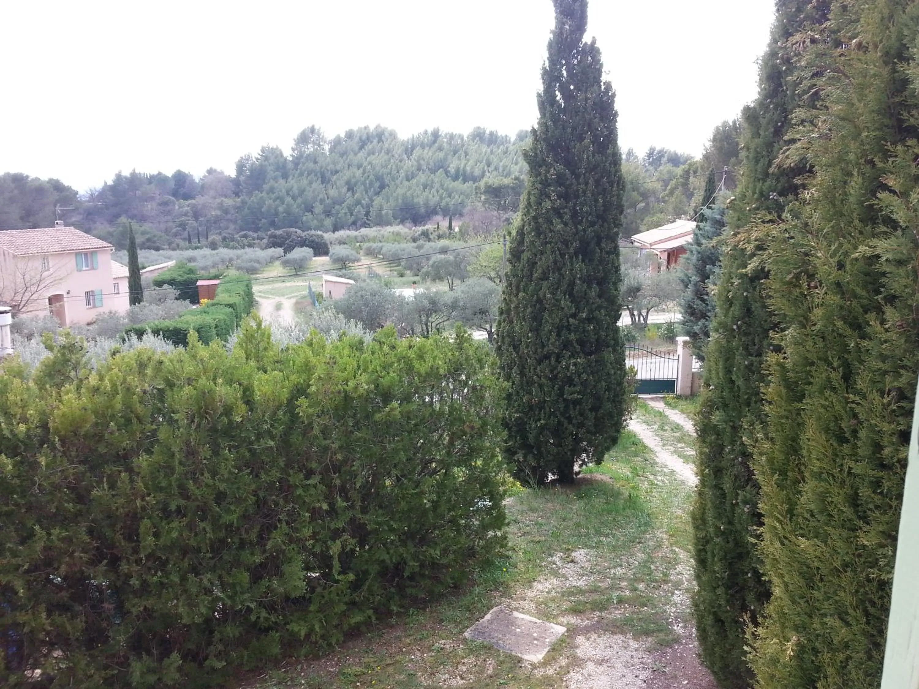 Garden view in La Petite Maison de Marie Louise