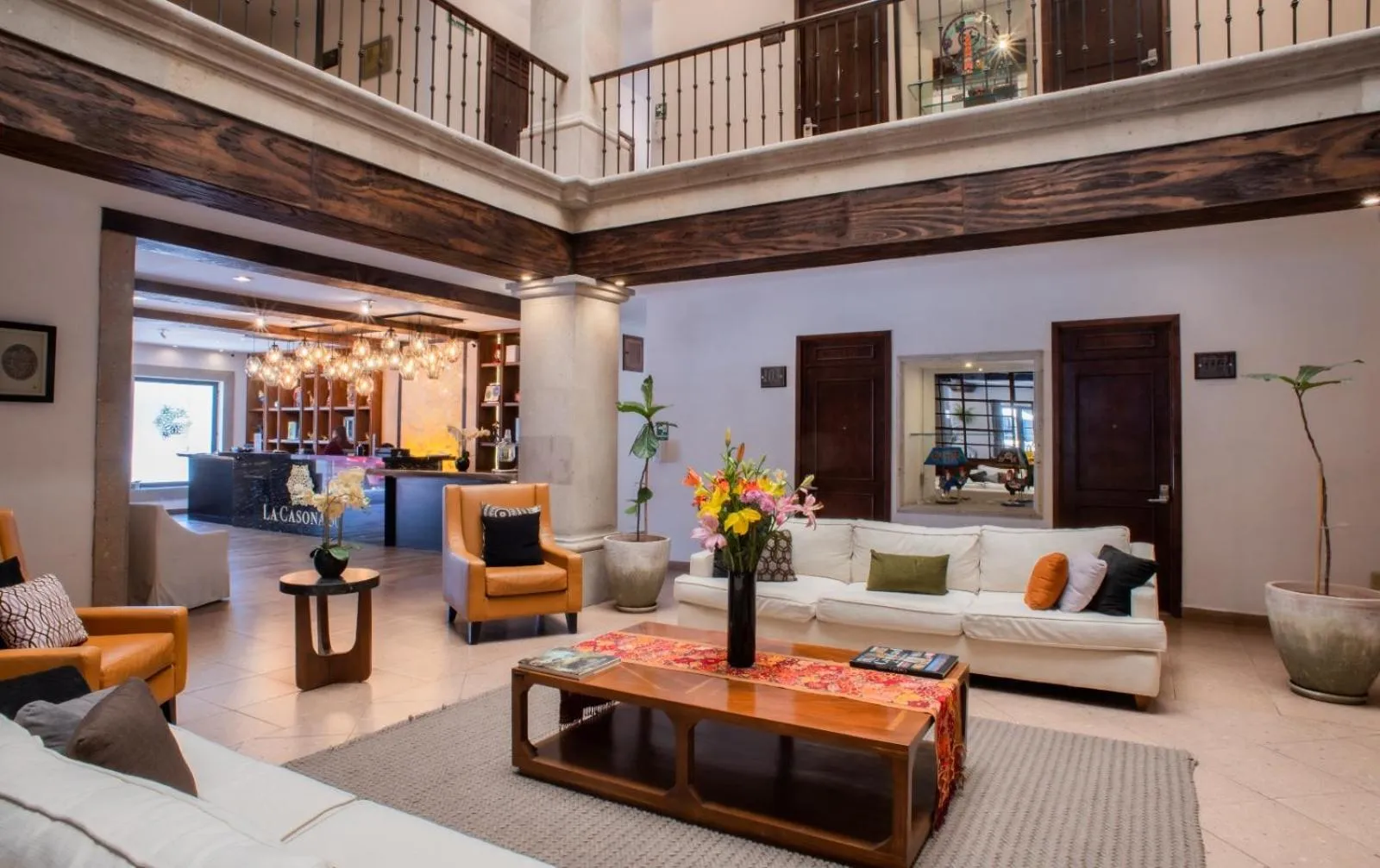 Seating area in Hotel La Casona 30