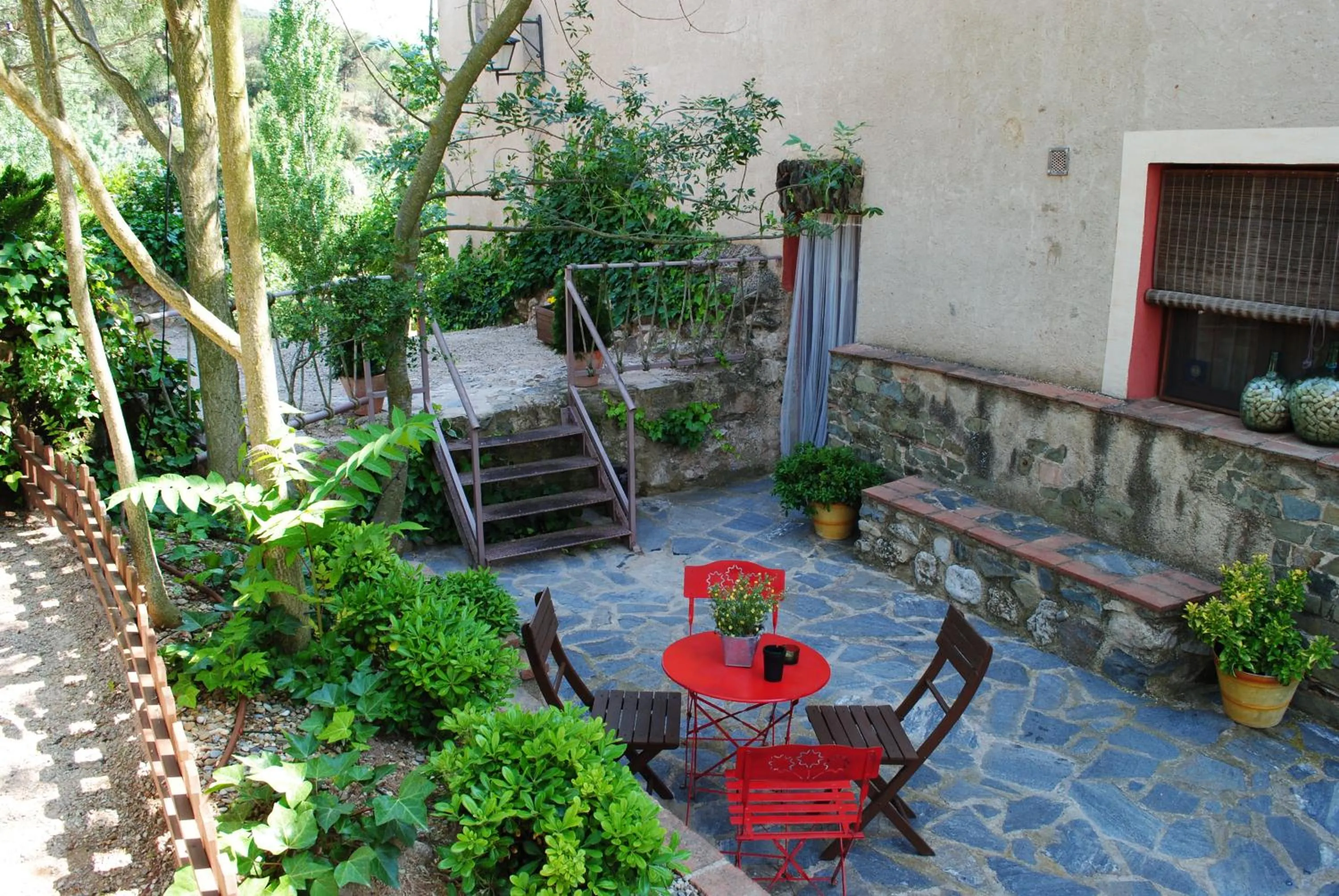 Facade/entrance in Masia El Canalot - Molí Del Pont