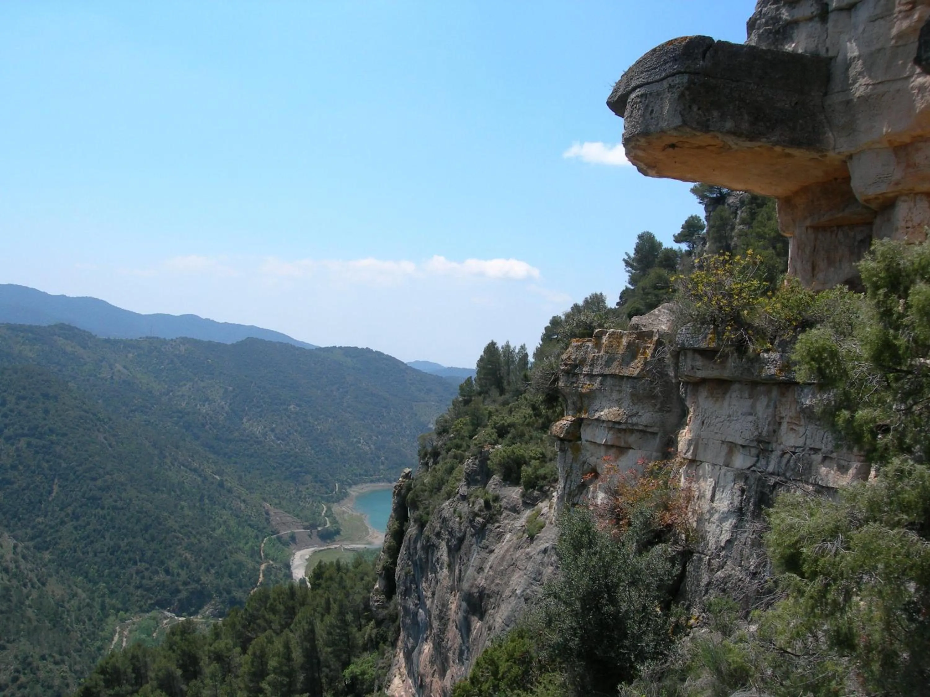 Natural landscape in Masia El Canalot - Molí Del Pont