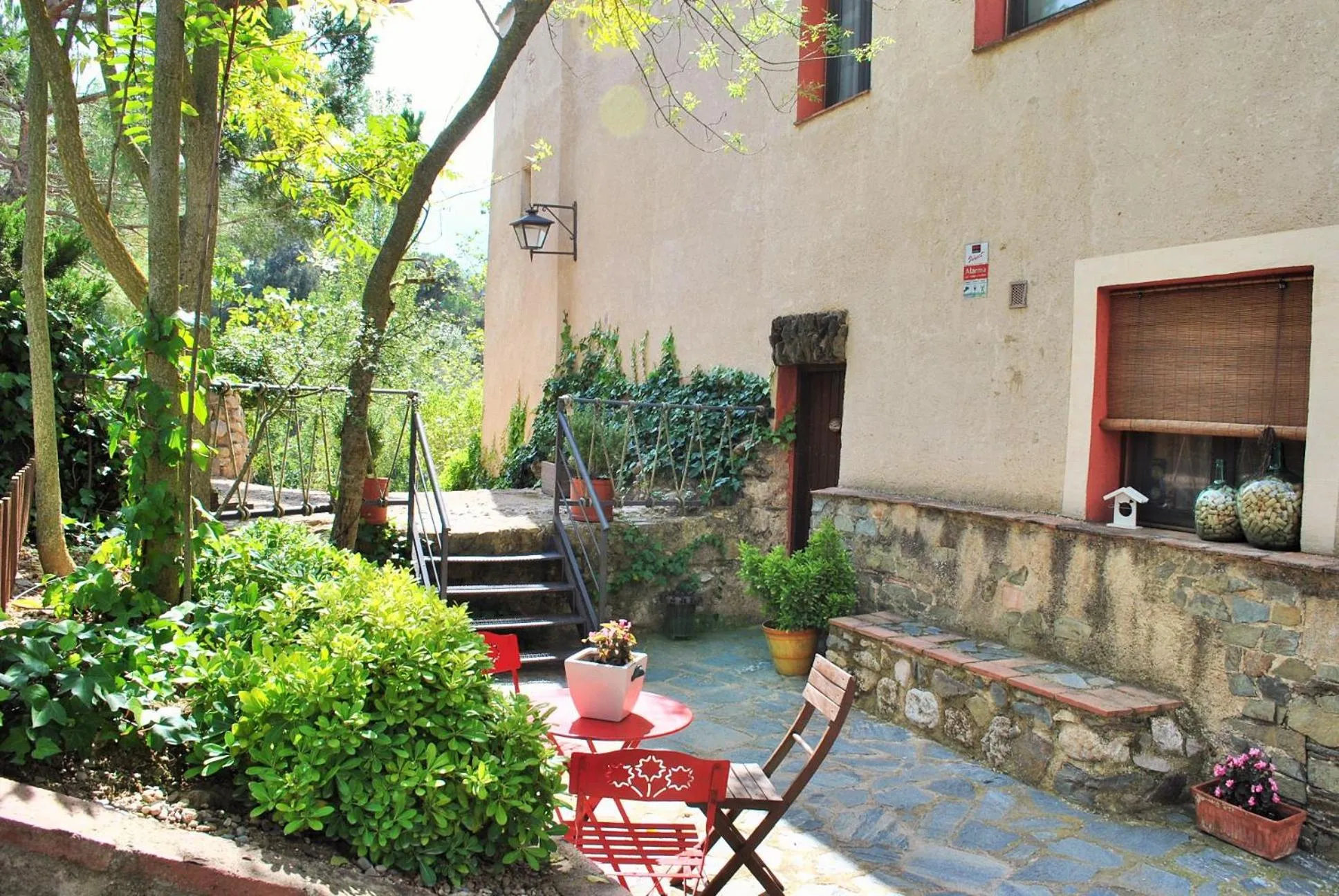 Facade/entrance in Masia El Canalot - Molí Del Pont