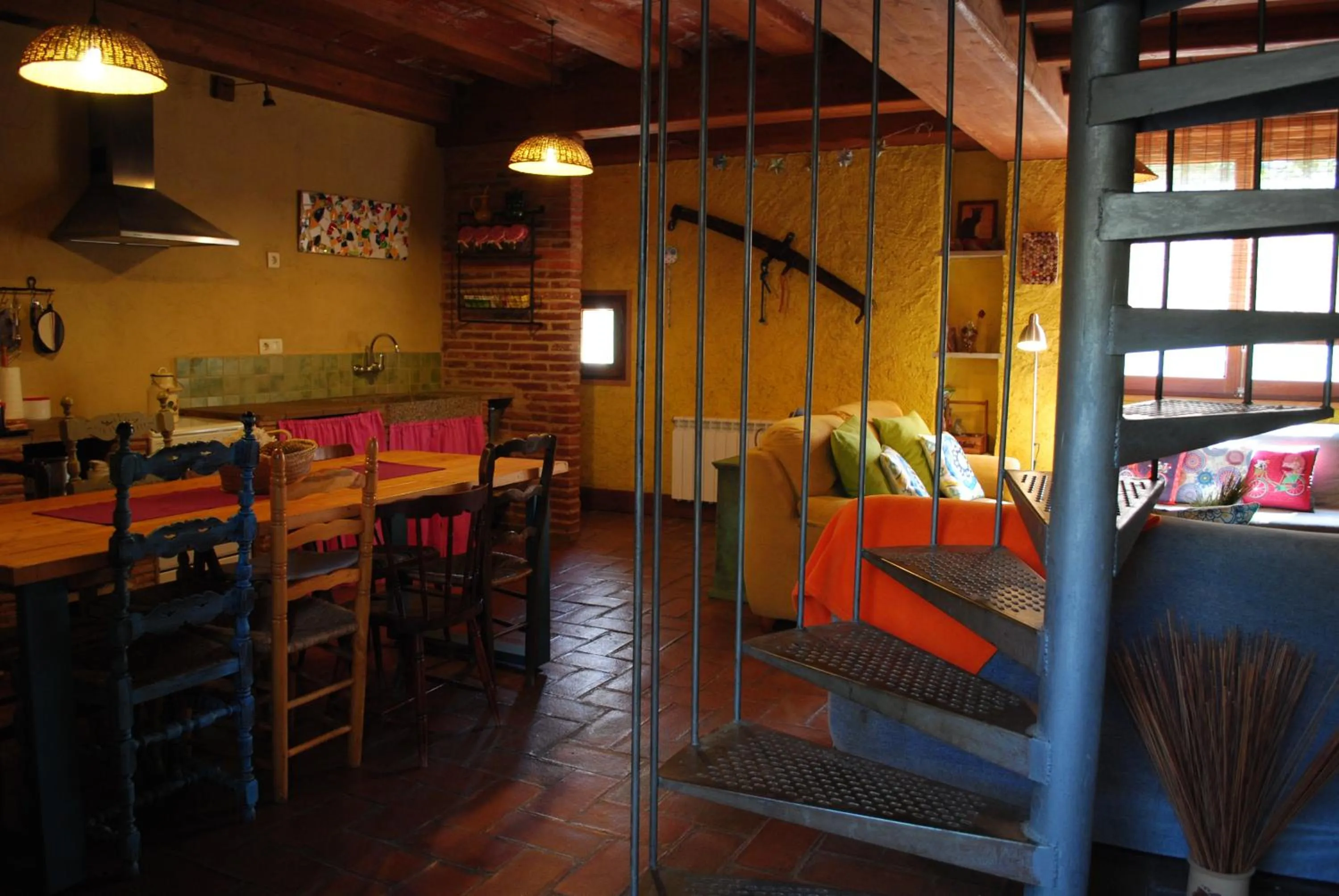 Dining area in Masia El Canalot - Molí Del Pont
