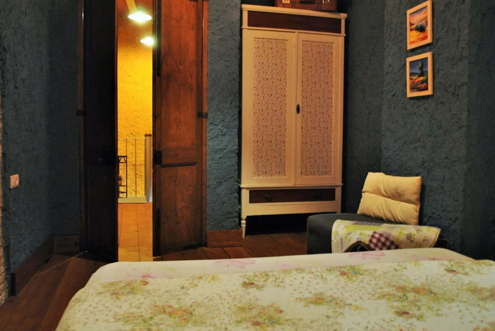 Bedroom, Bed in Masia El Canalot - Molí Del Pont