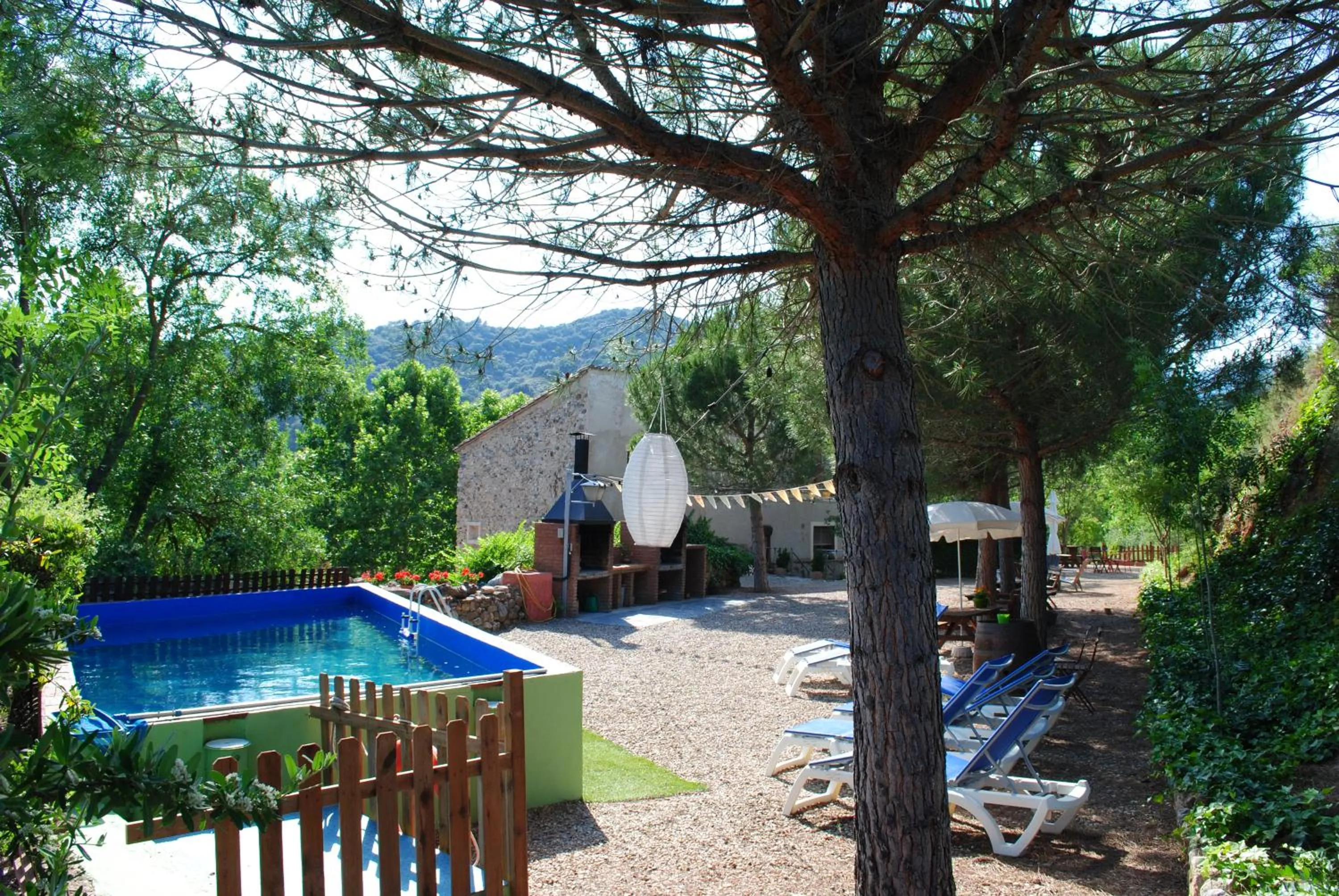 Garden in Masia El Canalot - Molí Del Pont