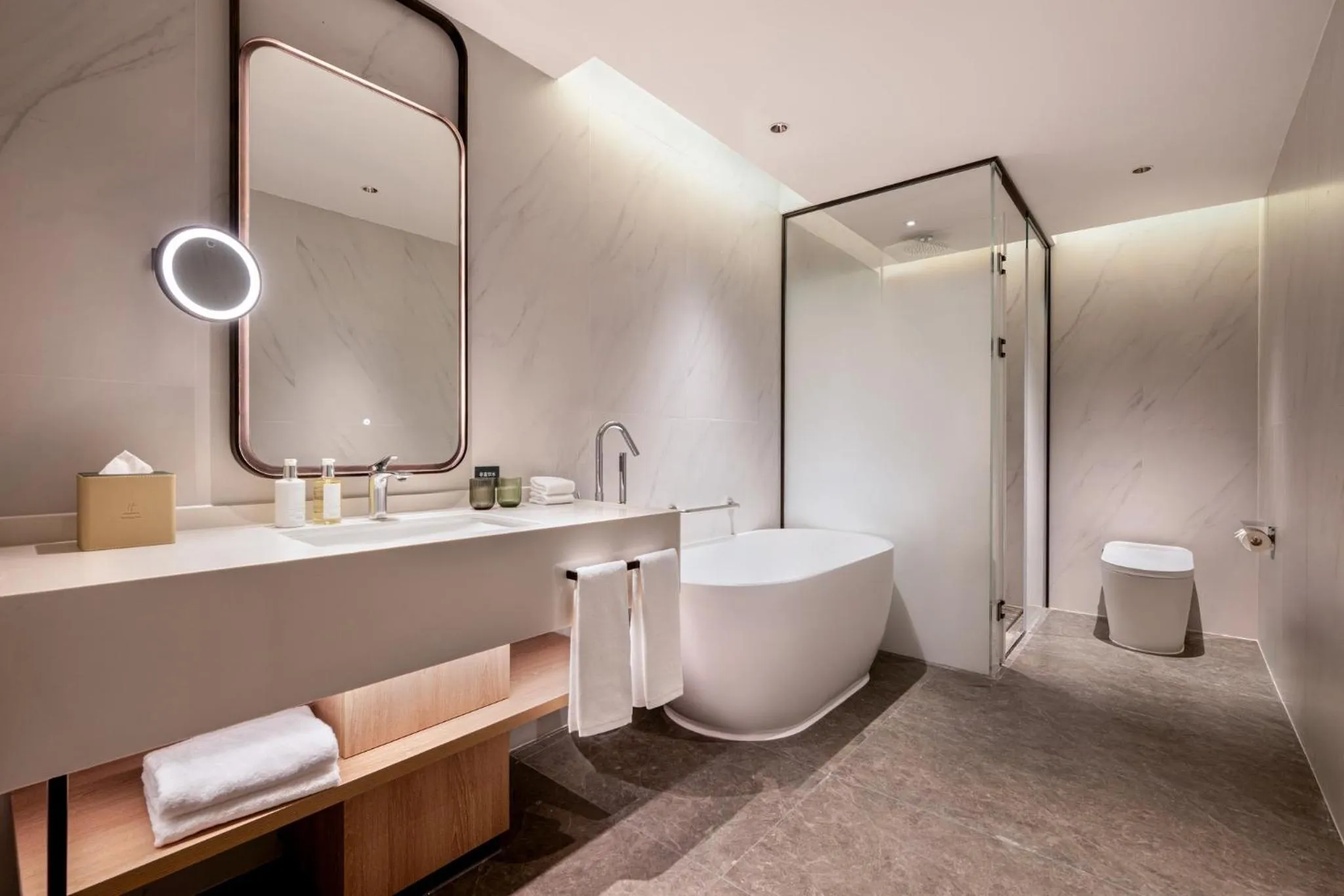 Bathroom in Holiday Inn Shanghai Tourism Zone by IHG