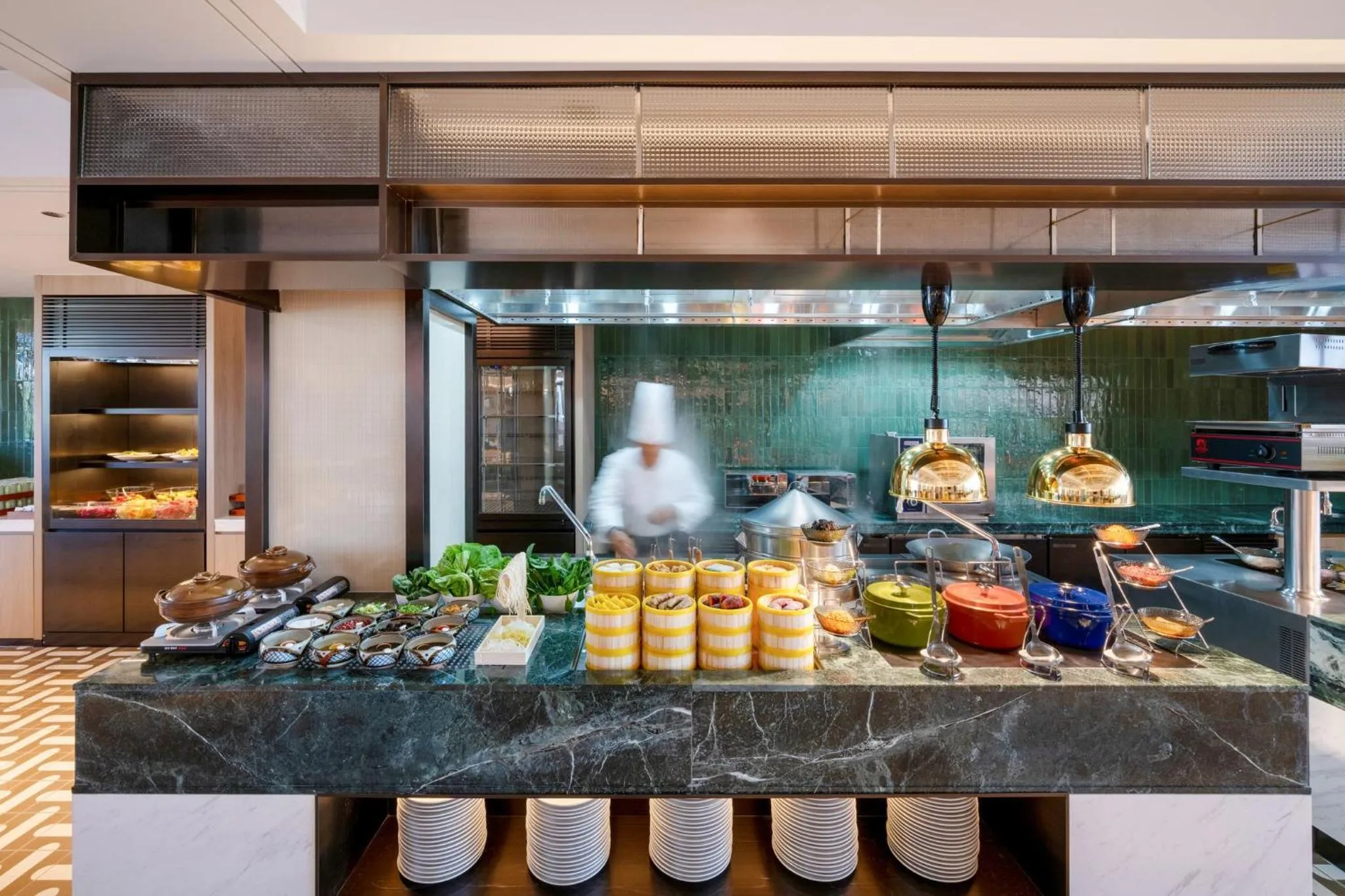 Breakfast in Holiday Inn Shanghai Tourism Zone by IHG