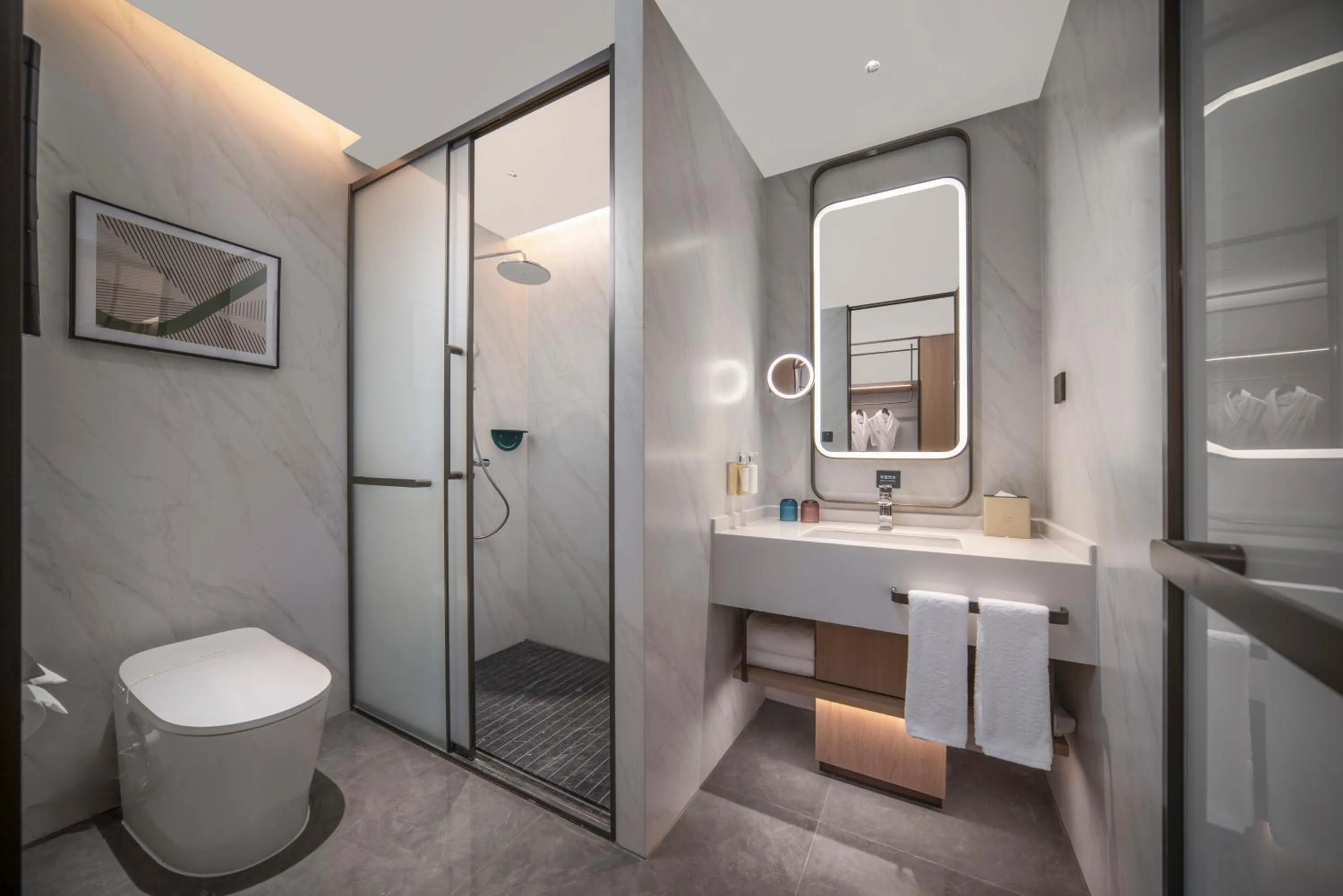 Shower in Holiday Inn Qingdao CBD by IHG