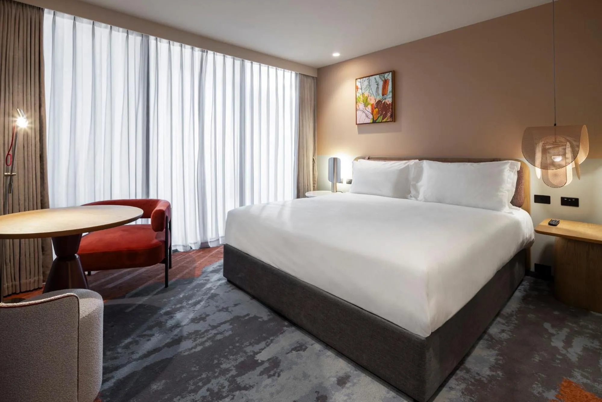 Bedroom, Bed in Mercure Melbourne La Trobe Street