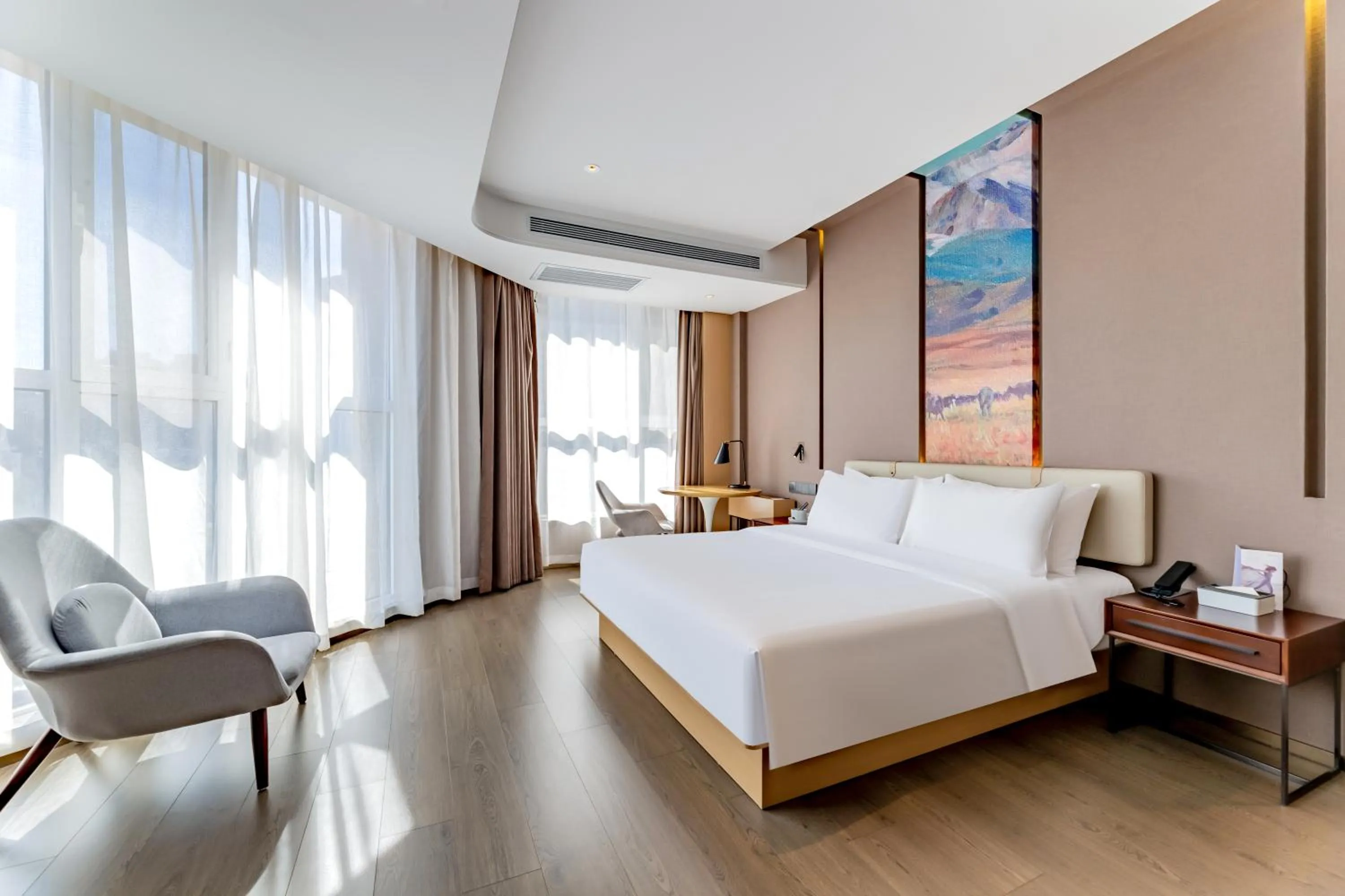 Property building, Bed in Mercure Huhhot Economic Zone