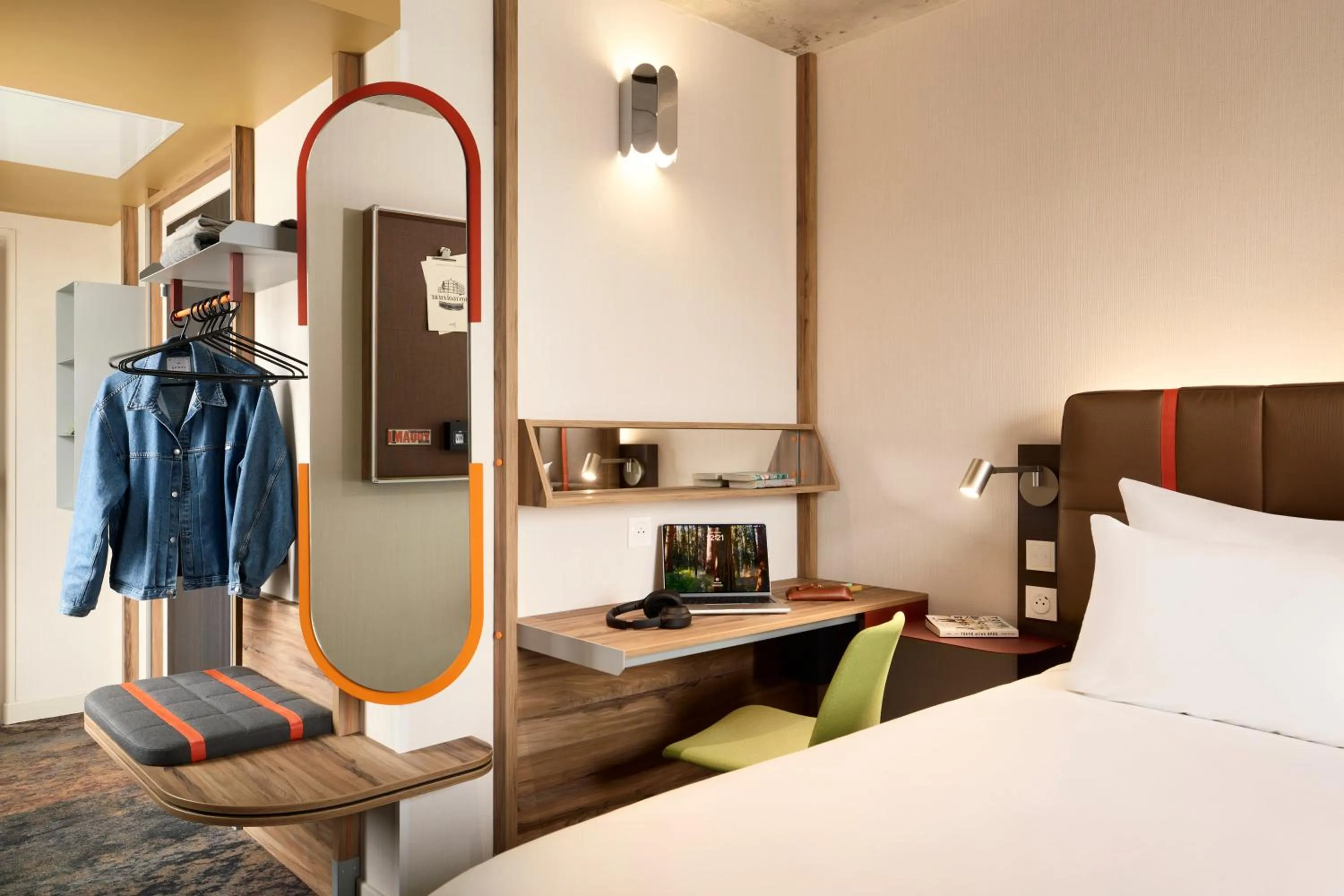 Bedroom, Bed in You Hotel Amiens - Handwritten Collection