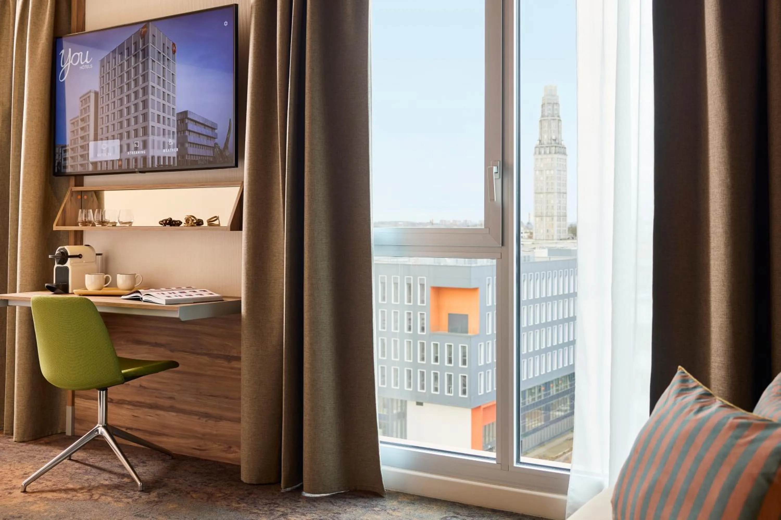 View (from property/room) in You Hotel Amiens - Handwritten Collection