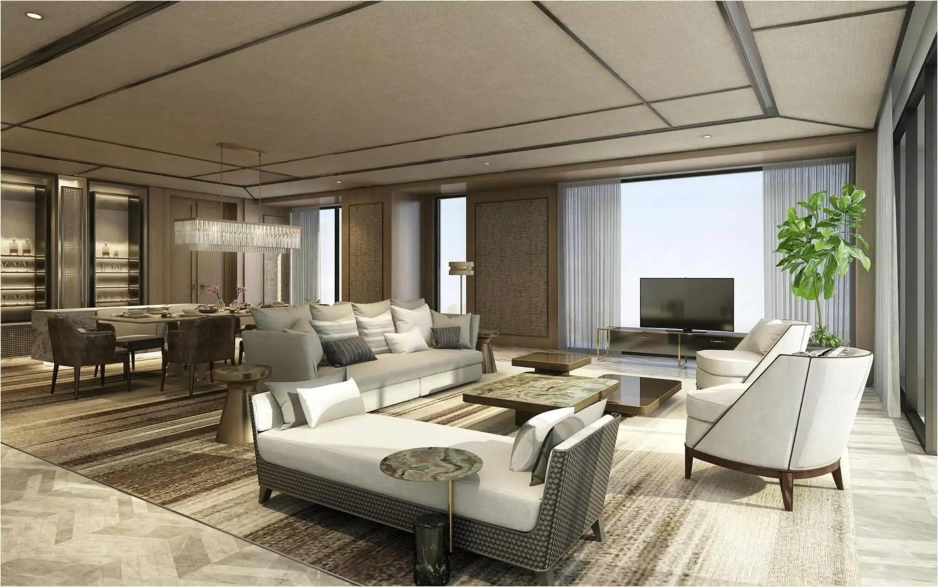 Presidential King Suite with Lounge Access and Mountain View in Pullman Ninh Binh Presidential King Suite with Lounge Access and Mountain View in Pullman Ninh Binh