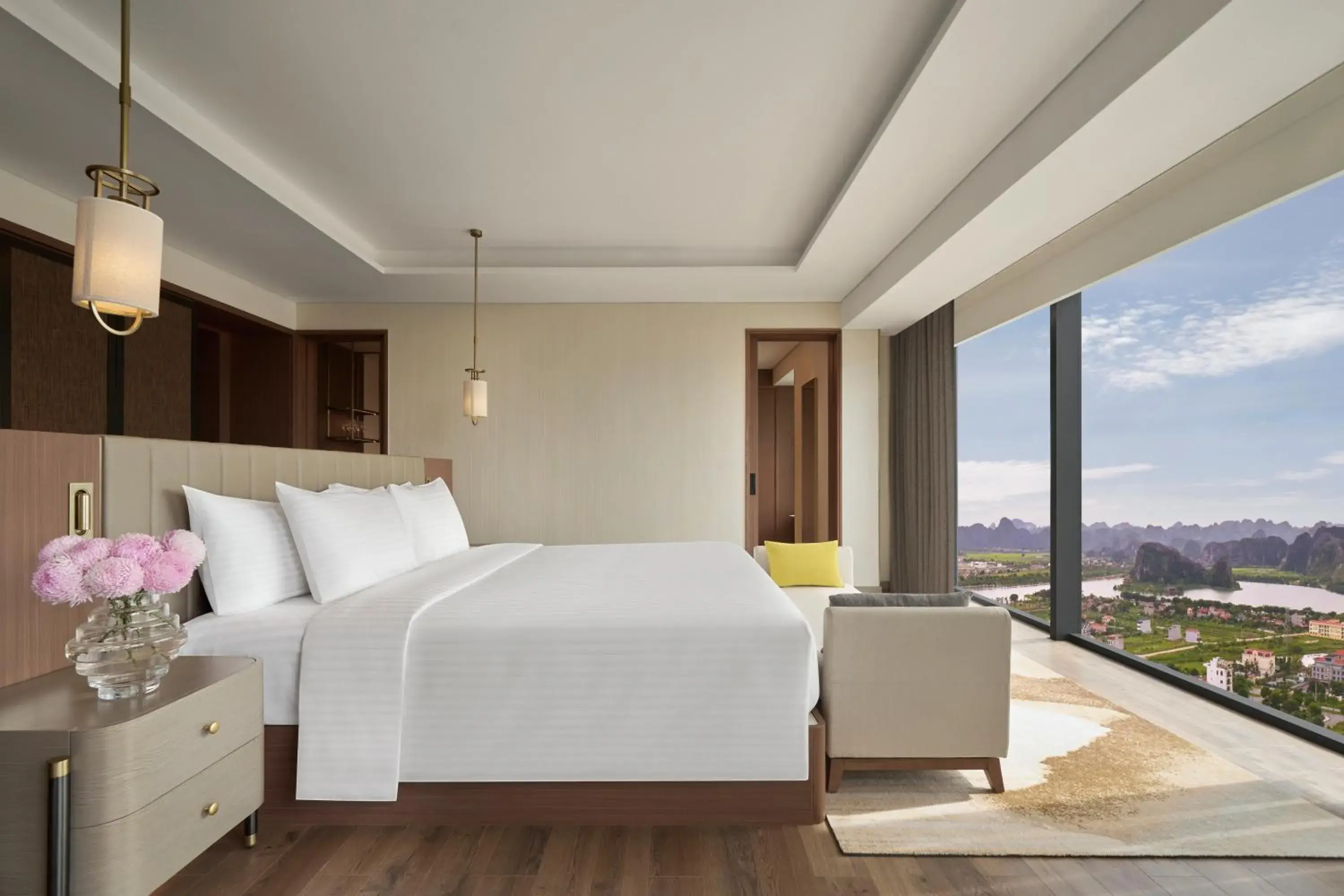 Deluxe King Suite with Lounge Access and Mountain View in Pullman Ninh Binh Deluxe King Suite with Lounge Access and Mountain View in Pullman Ninh Binh