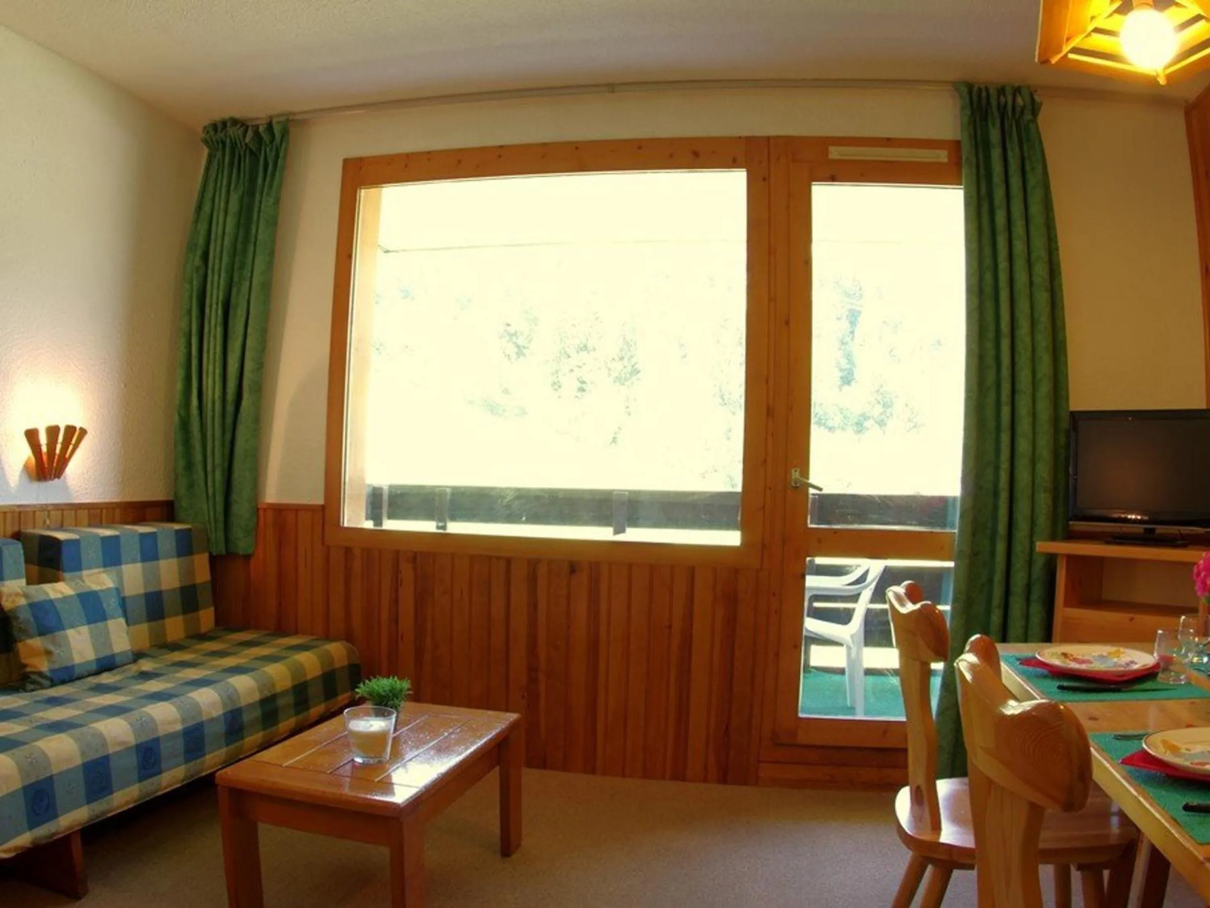 Appartement 2 pièces à Valmorel pour 6 pers, balcon, animaux acceptés - FR-1-291-764
