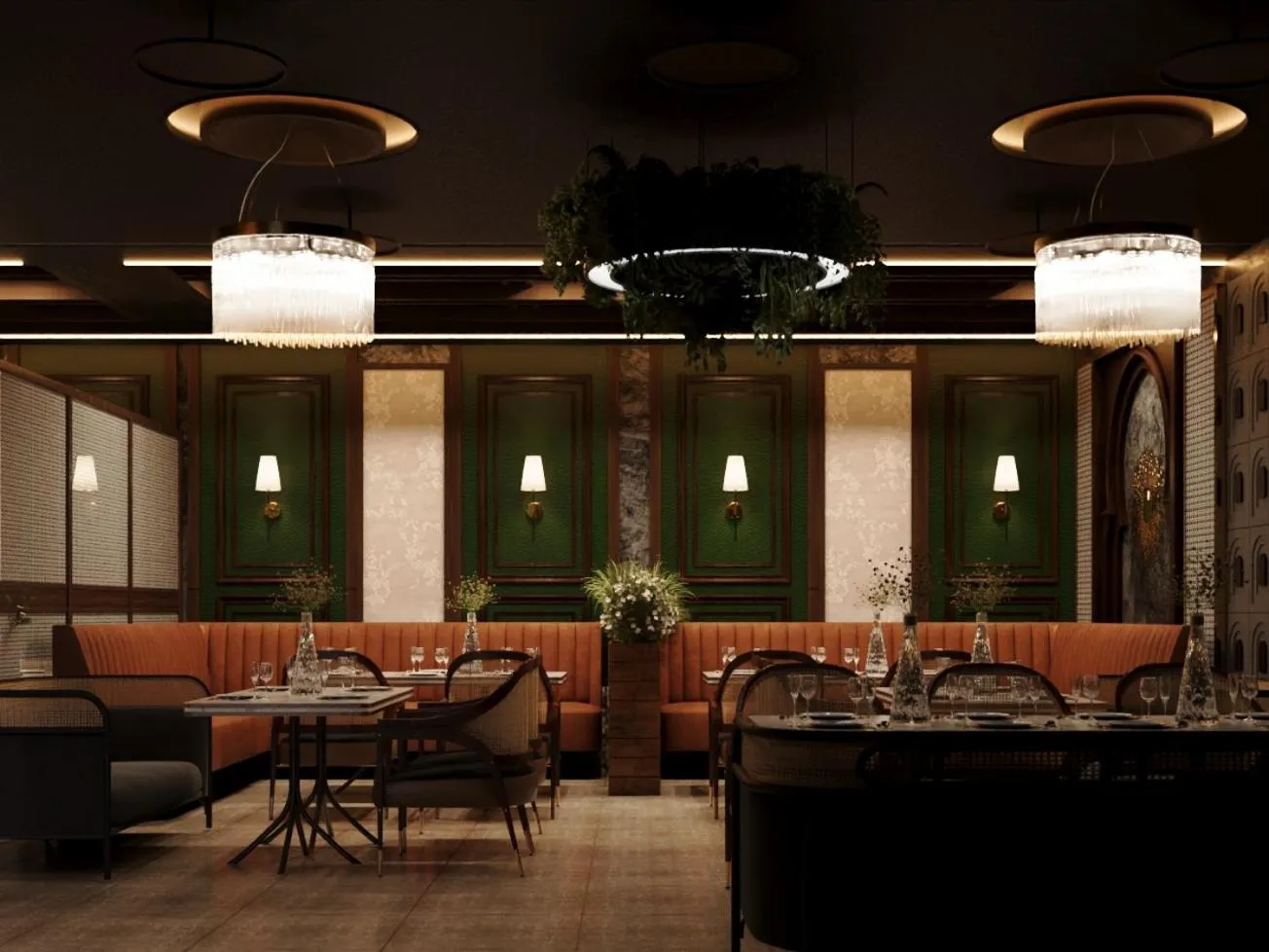 Restaurant/places to eat in Hotel Saffron