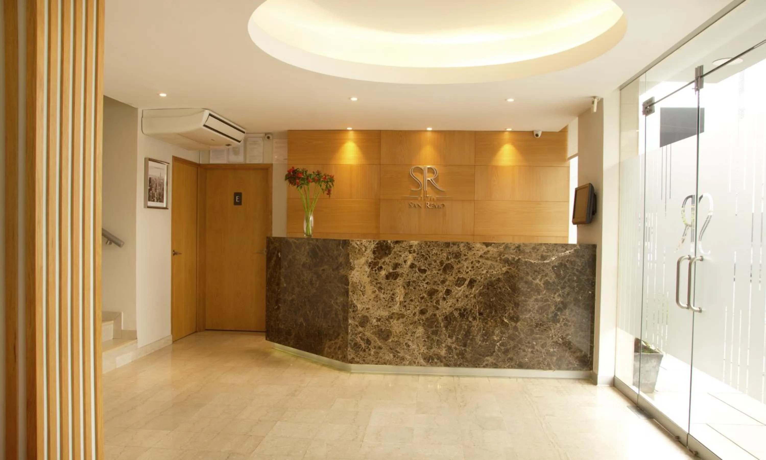 Lobby or reception in Hotel San Remo