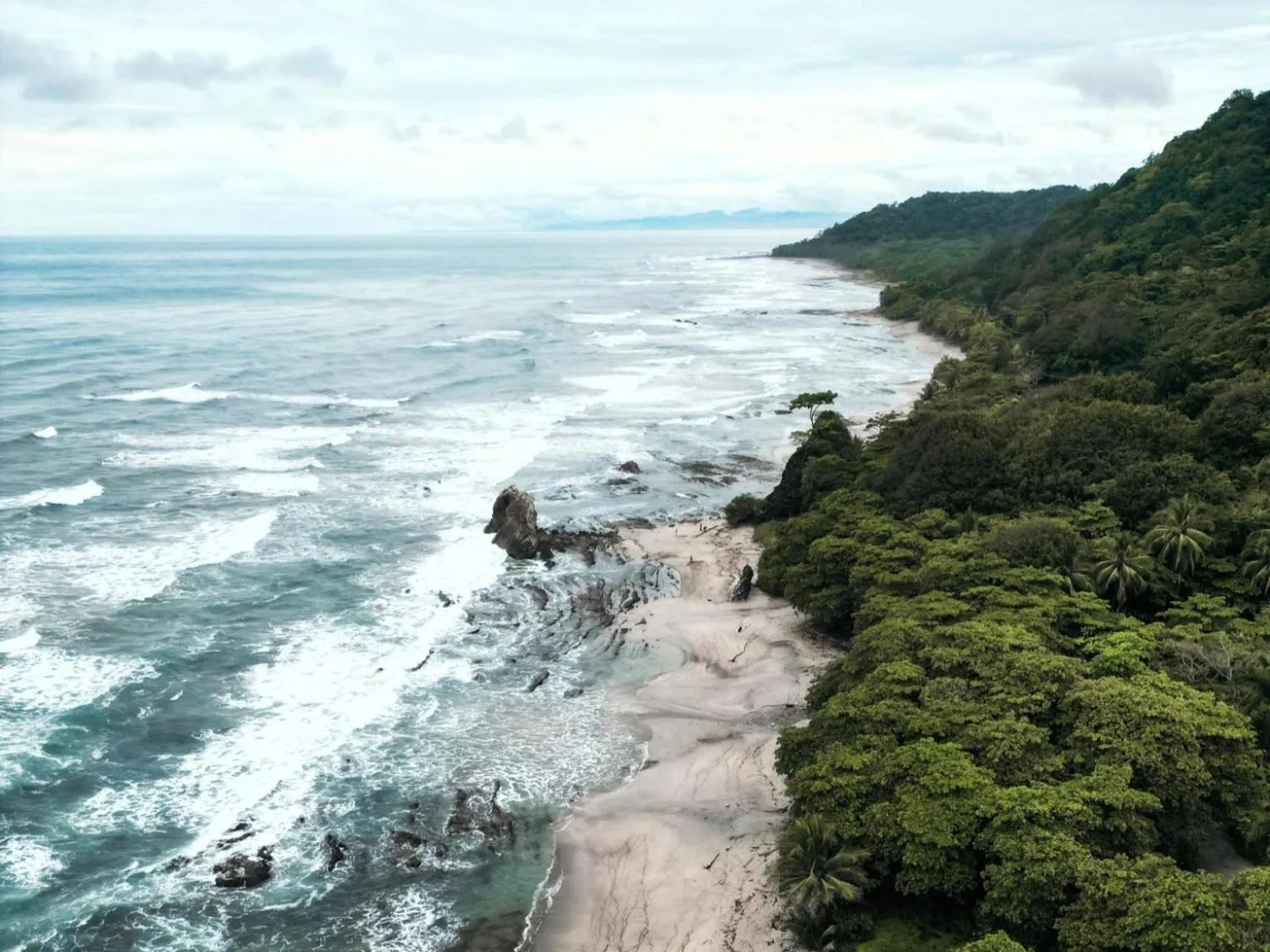 Natural landscape in Makanas Beach Bungalows