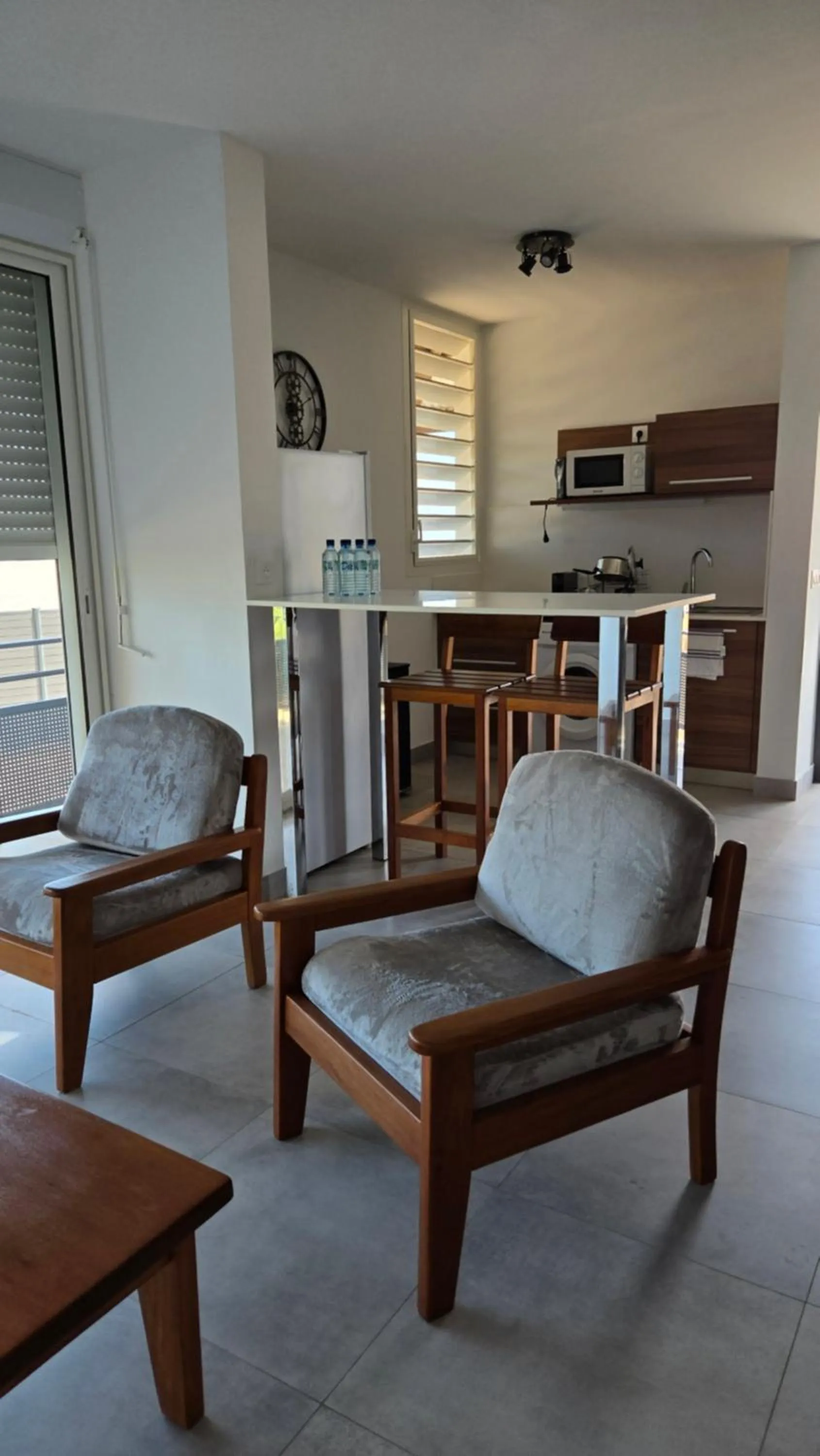 Kitchen or kitchenette in Hotel des Roches