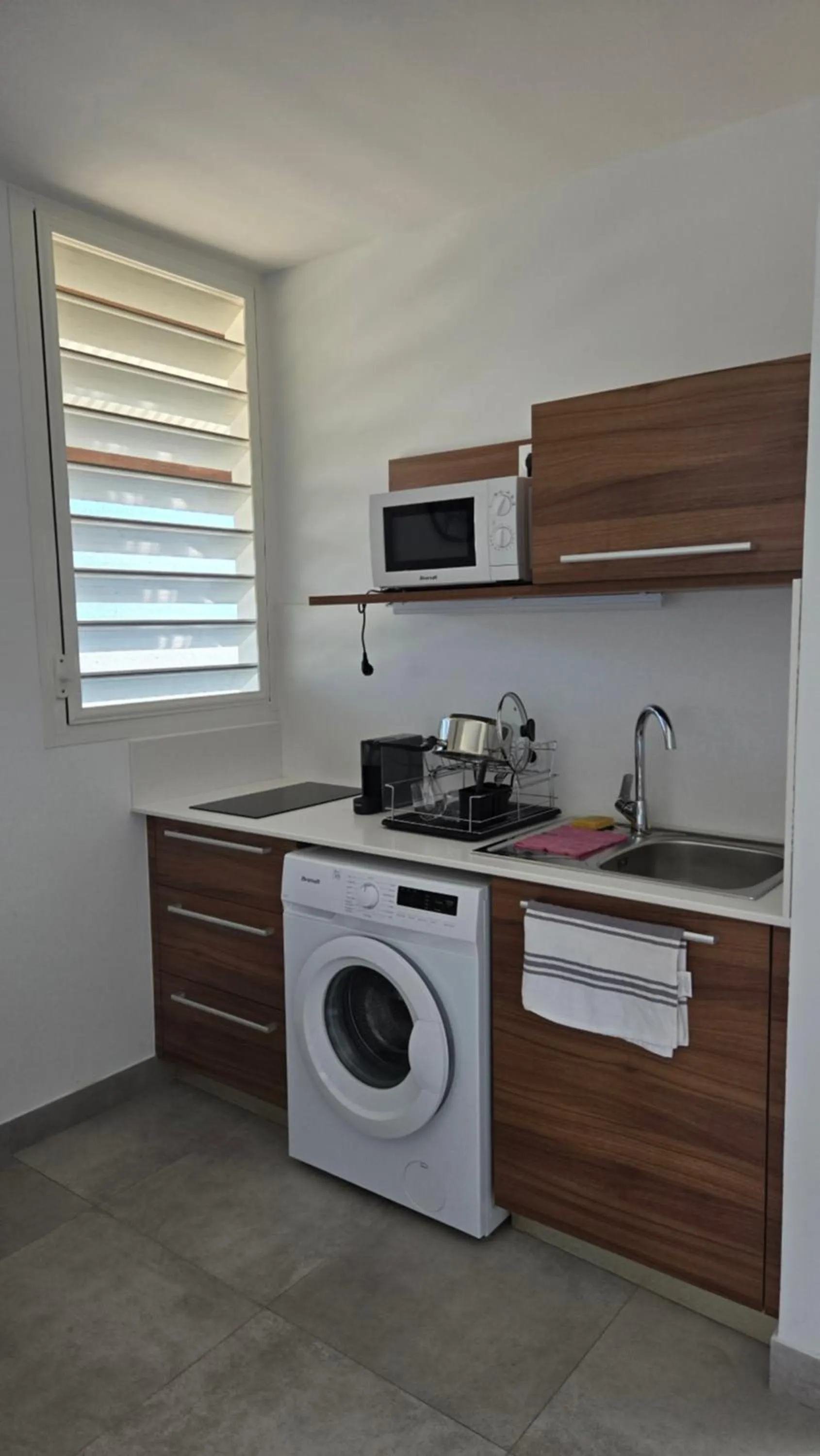 Kitchen or kitchenette in Hotel des Roches
