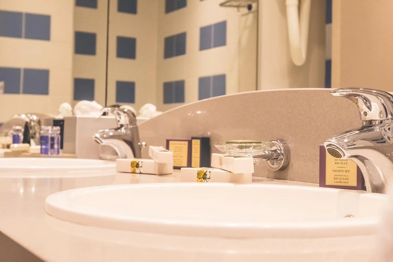 Bathroom in Hotel des Roches