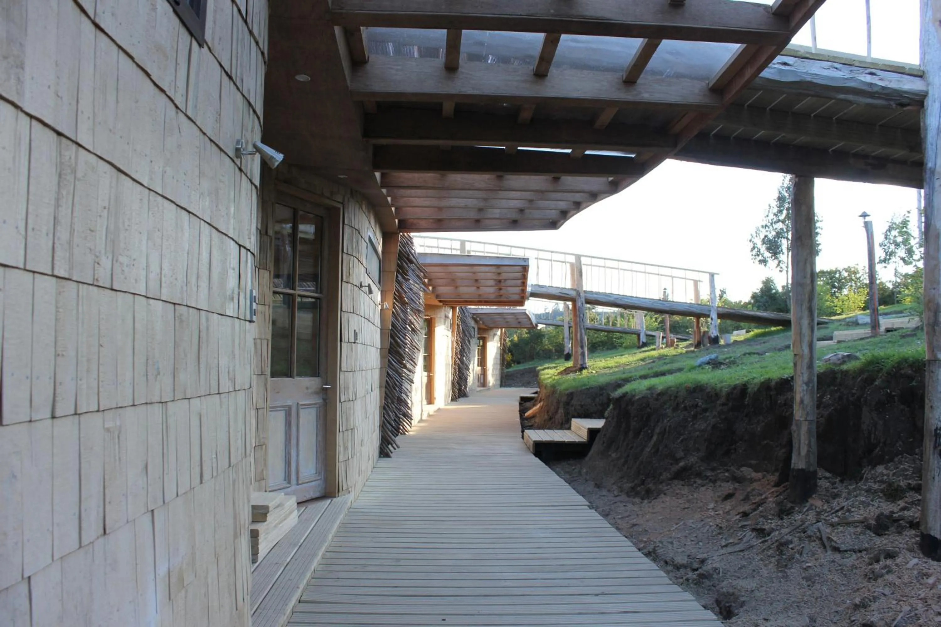 Lobby or reception in Refugio Pullao