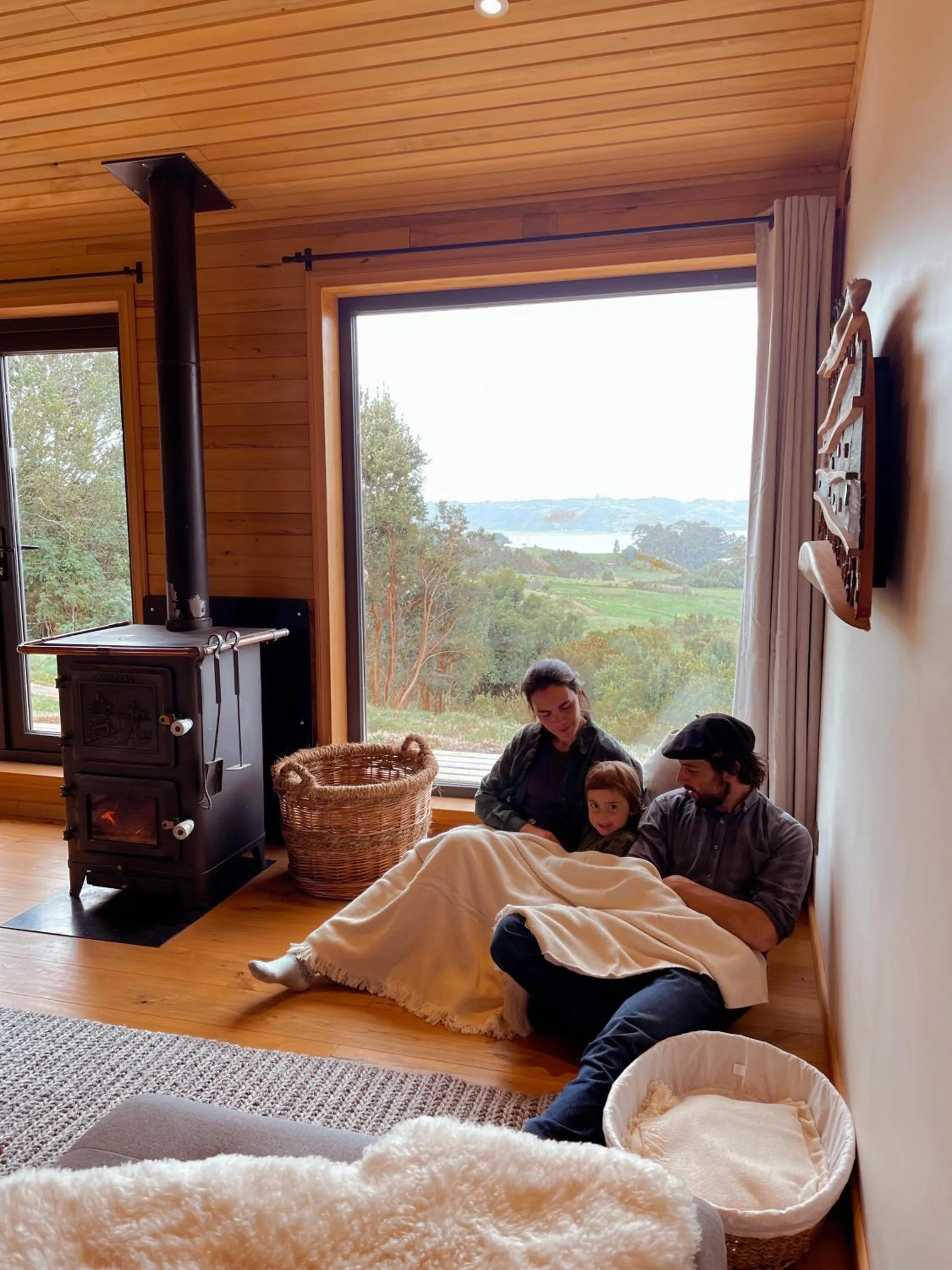 Natural landscape in Refugio Pullao