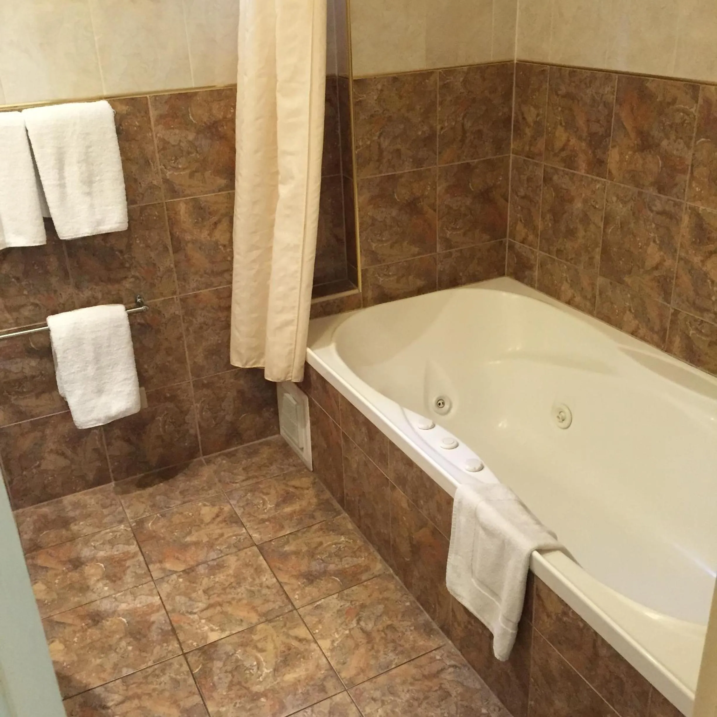 Bathroom in Criterion Hotel-Motel Rockhampton